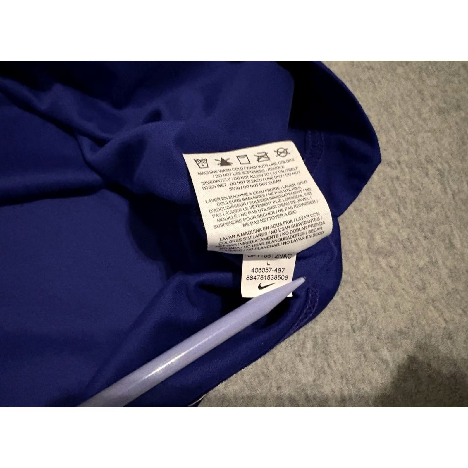 Nike Nike Kobe Bryant Dri-Fit Tech Pack Running Tank Top L Blue Men Tank Shirt 406057-487 Size US L / EU 52-54 / 3 - 4 Thumbnail