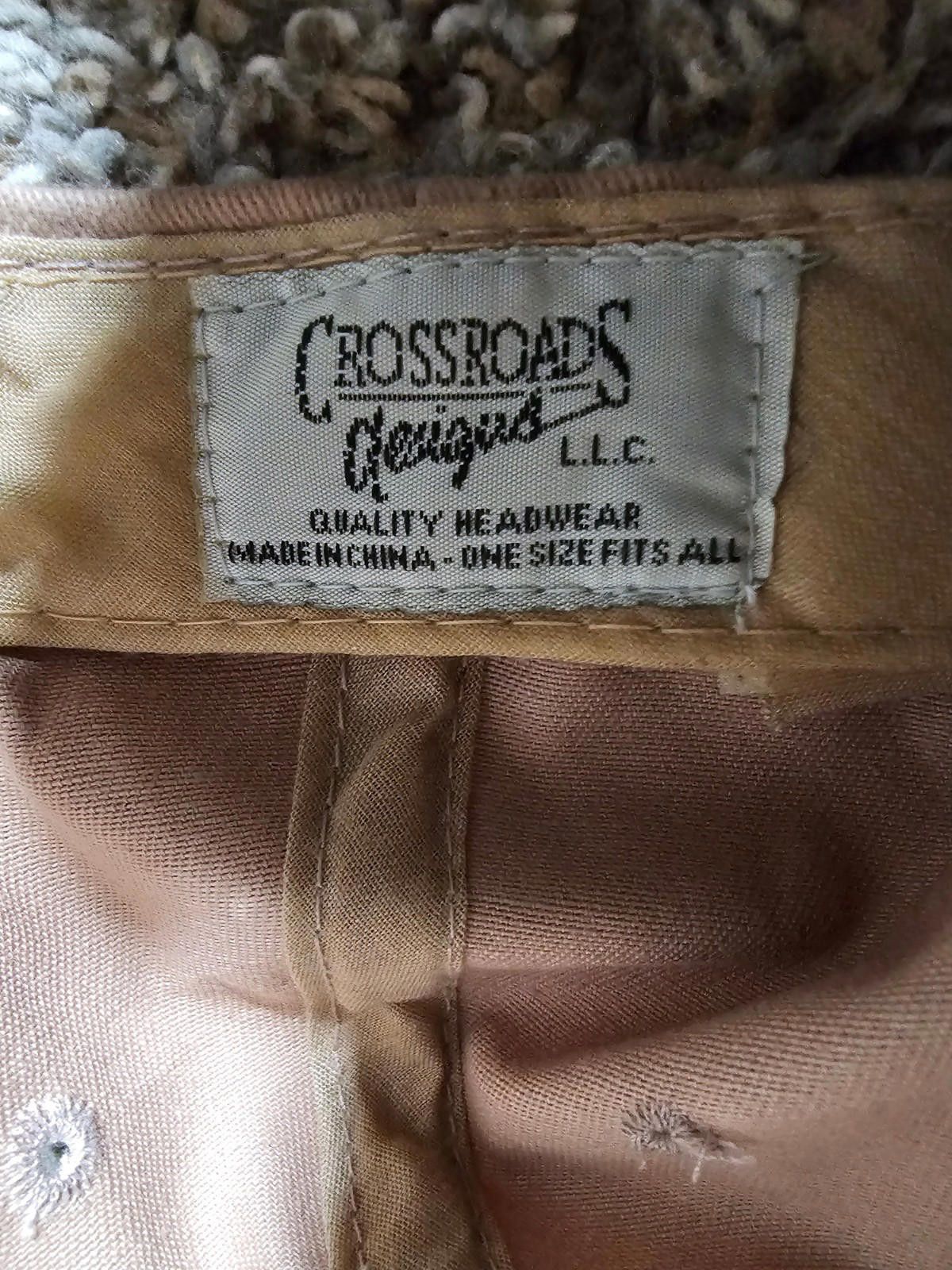 Designer fitz rainbow strapback Crossroads Designs hat Size ONE SIZE - 9 Thumbnail