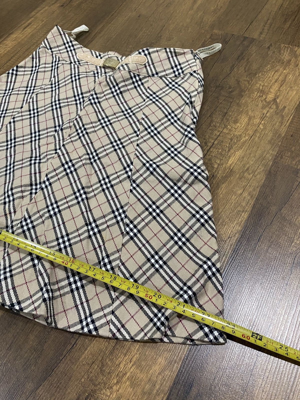 Burberry Burberry Nova Check Cotton Skirt Size 22" - 9 Thumbnail