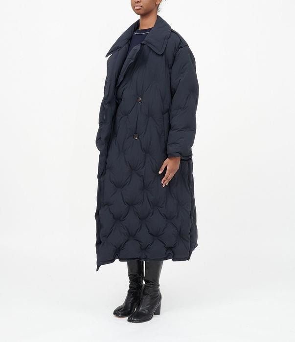 Maison Margiela o1bcso1str0526 Glam Slam Long Coat in Black Size M / US 6-8 / IT 42-44 - 5 Thumbnail