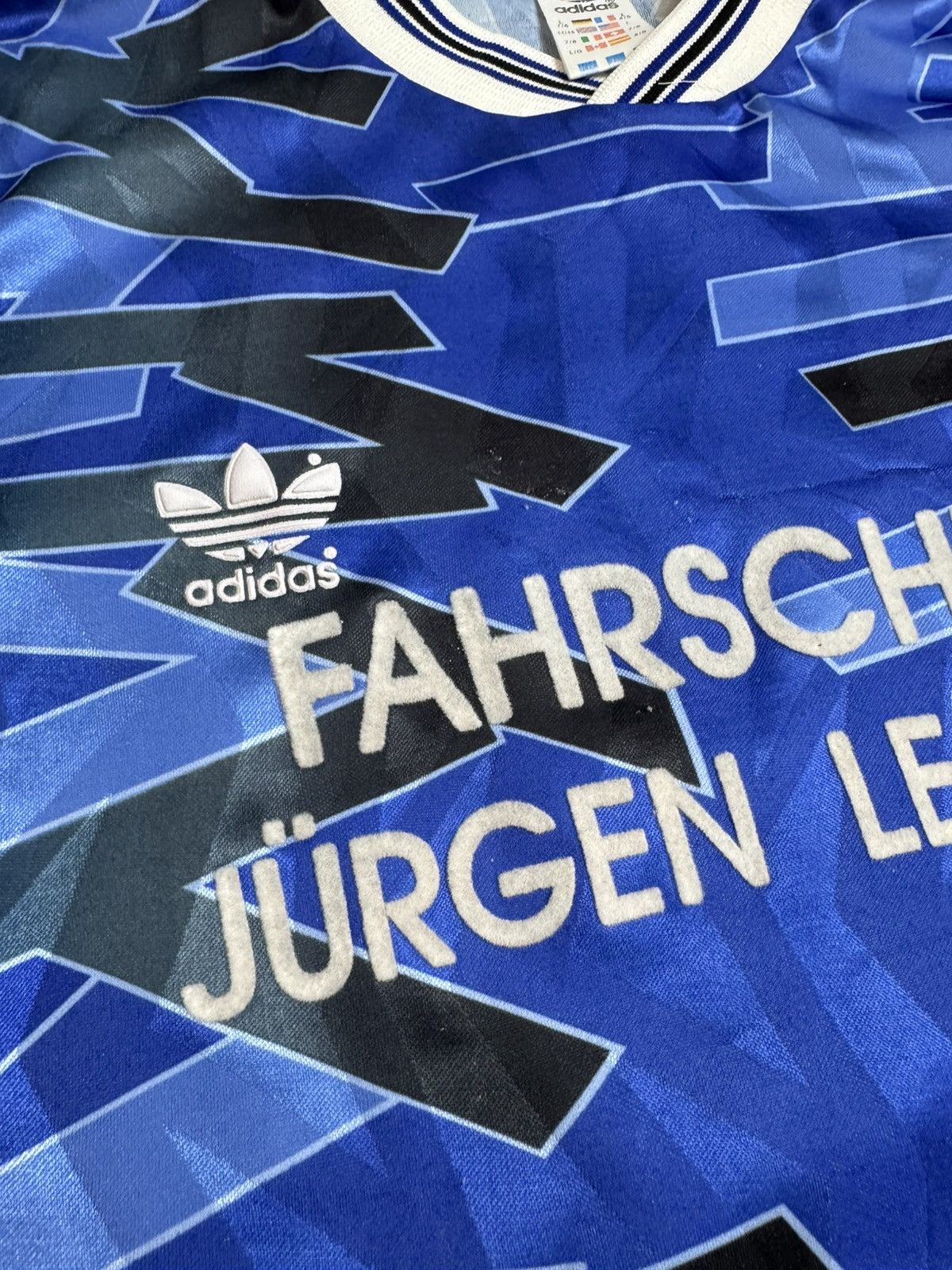 Adidas Vintage Adidas Soccer Jersey 1990s Size US L / EU 52-54 / 3 - 9 Thumbnail