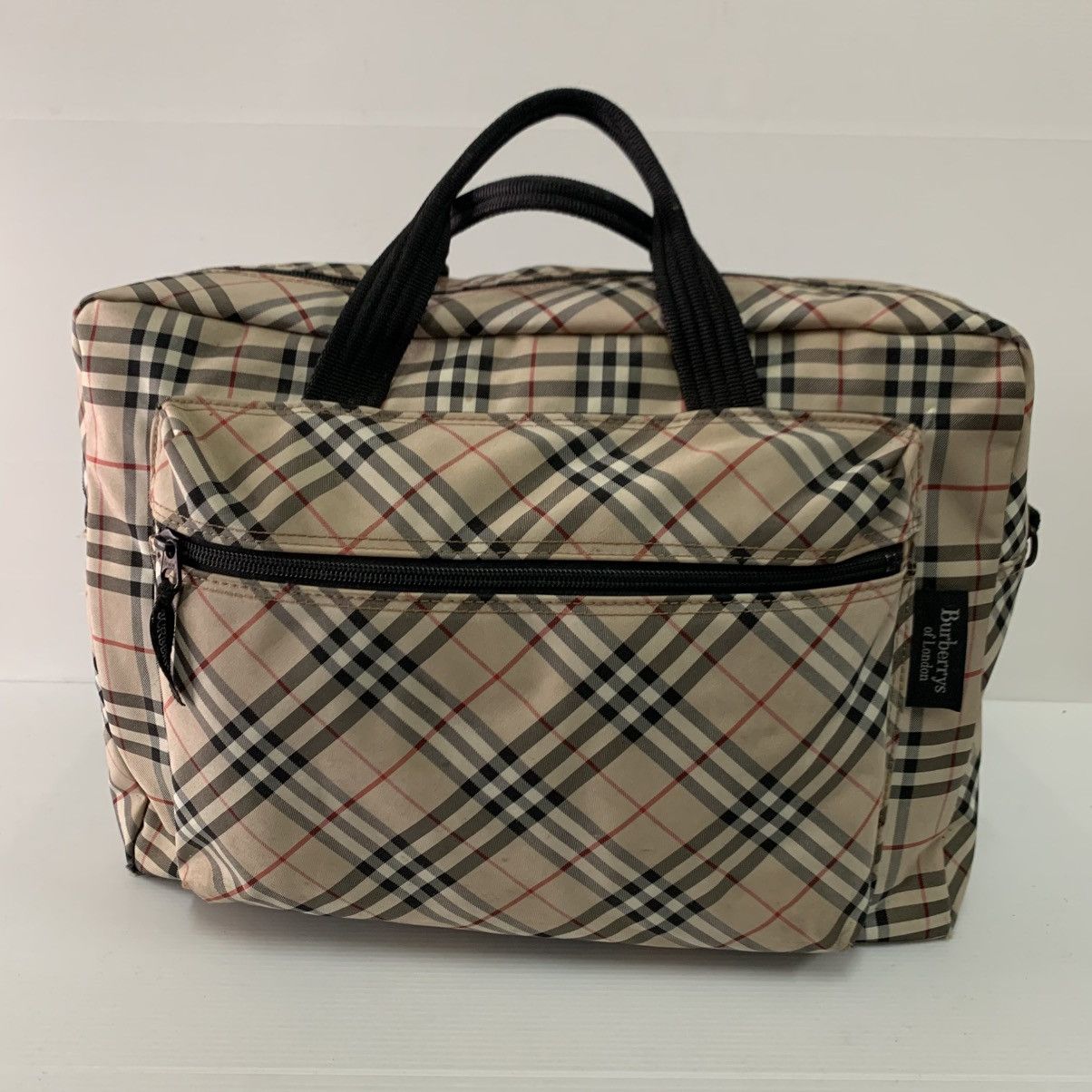 Burberry Burberrys Canvas Monogram Backpack Size ONE SIZE - 1 Thumbnail