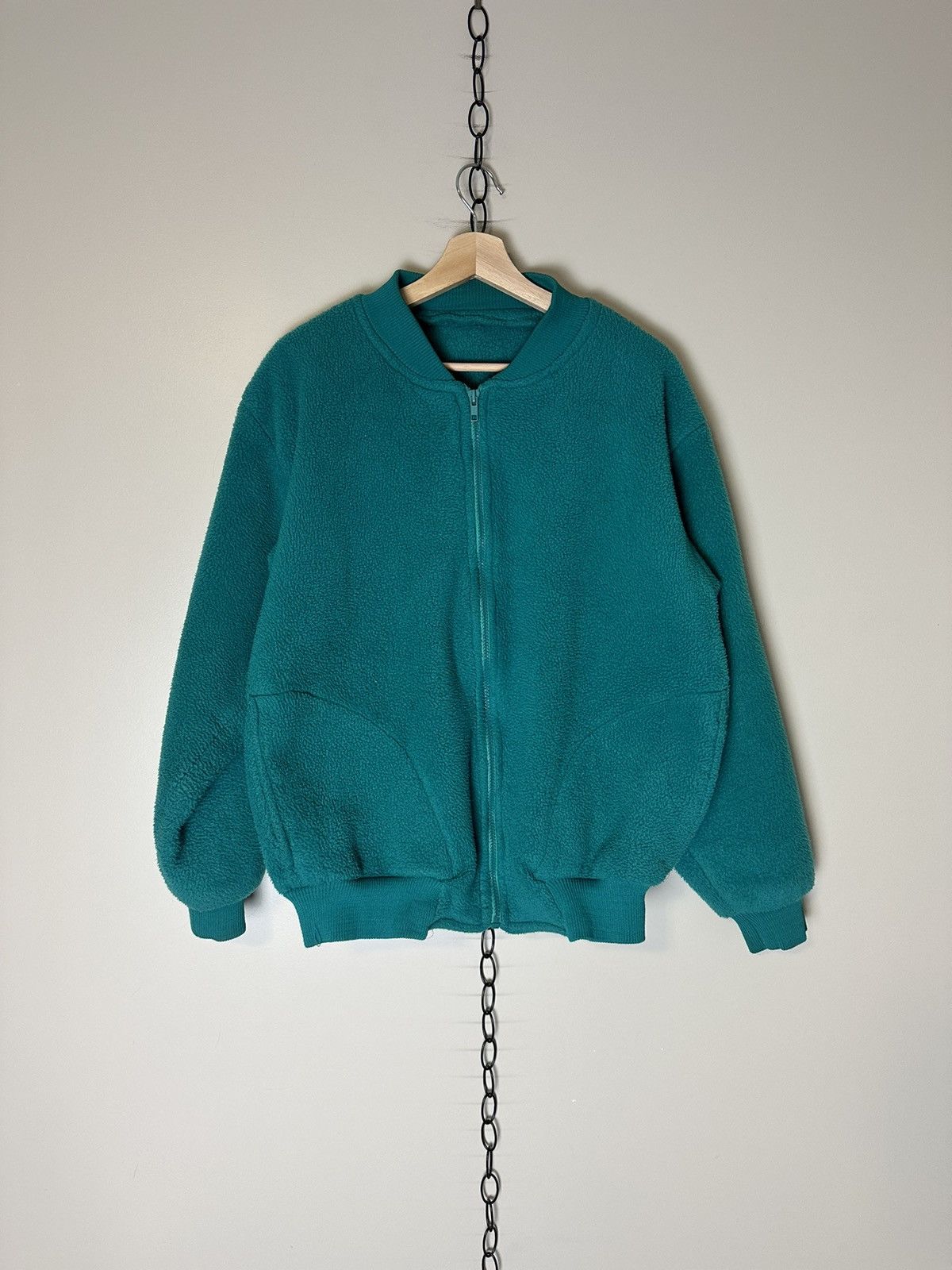 Vintage Vintage Zip-up Fleece Large Size US L / EU 52-54 / 3 - 1 Thumbnail