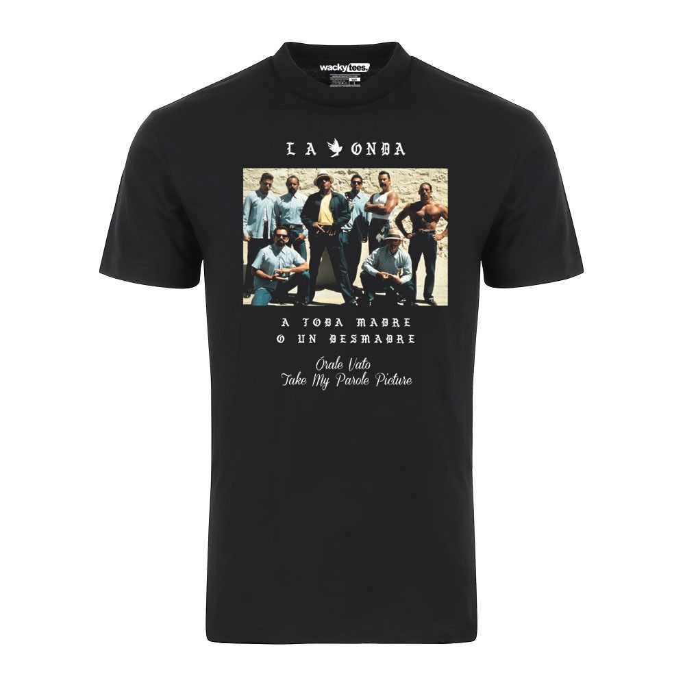 Other La Onda Blood In Blood Out Parole Picture Graphic Tee Shirtv Size US XL / EU 56 / 4 - 1 Preview