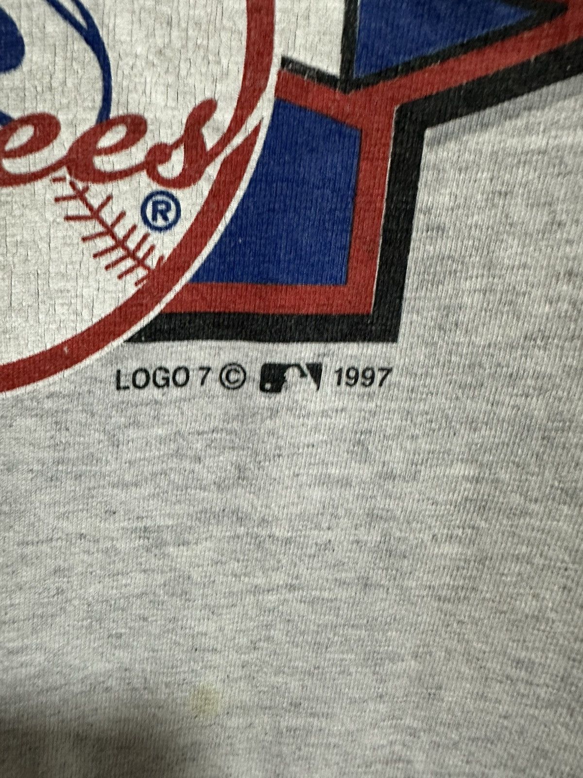 Logo 7 × New York Yankees × Vintage Vintage 1997 NewYork Yankees Baseball Oversize Tee Size US XXL / EU 58 / 5 - 5 Thumbnail