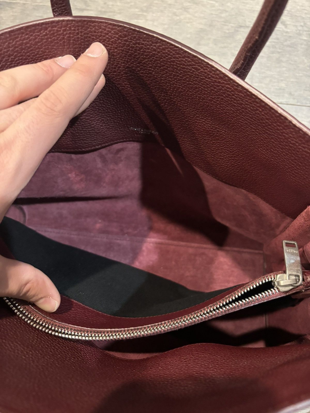Yves Saint Laurent YSL Maroon Sac De Jour Tote bag Size ONE SIZE - 9 Thumbnail