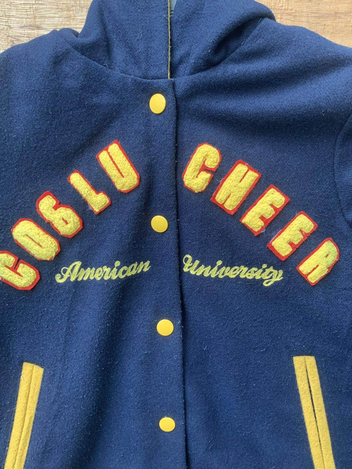 Hysteric Glamour Co&Lu Cheer American University Varsity Hoodie Jacket Size M / US 6-8 / IT 42-44 - 9 Thumbnail