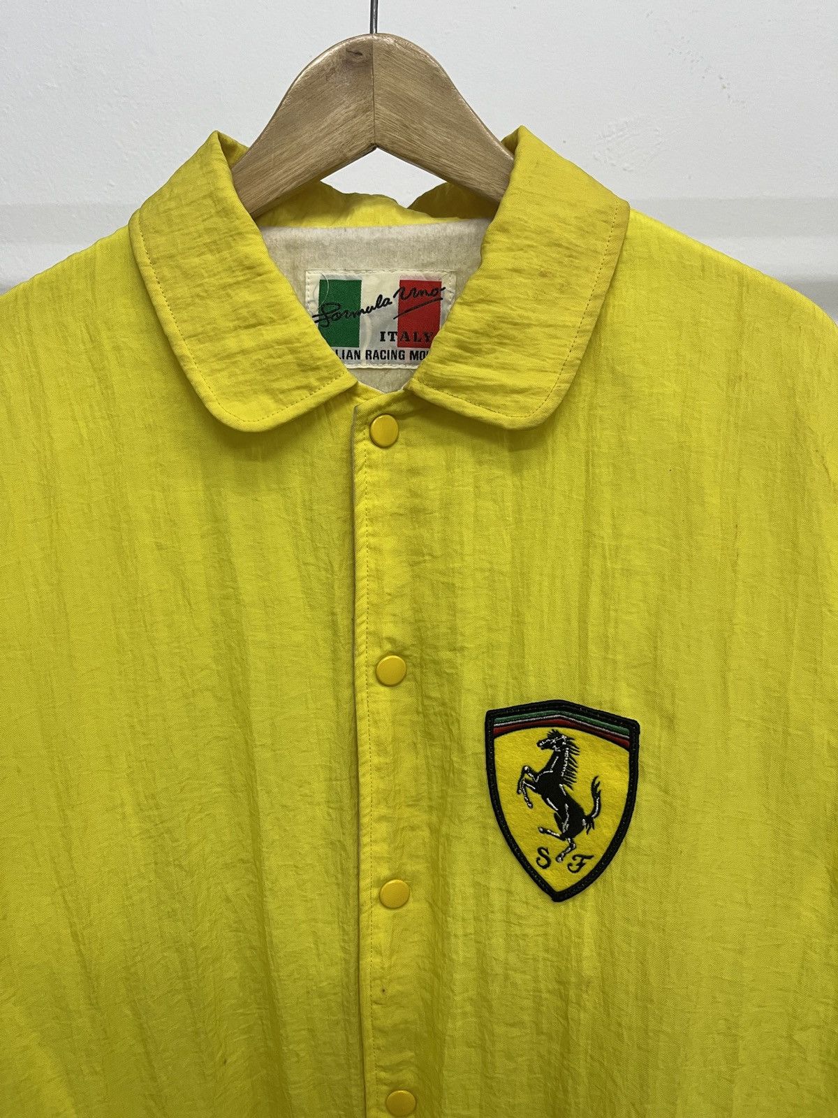 Ferrari Vintage 80s Ferrari Agip Formula One Jacket Size US L / EU 52-54 / 3 - 7 Thumbnail