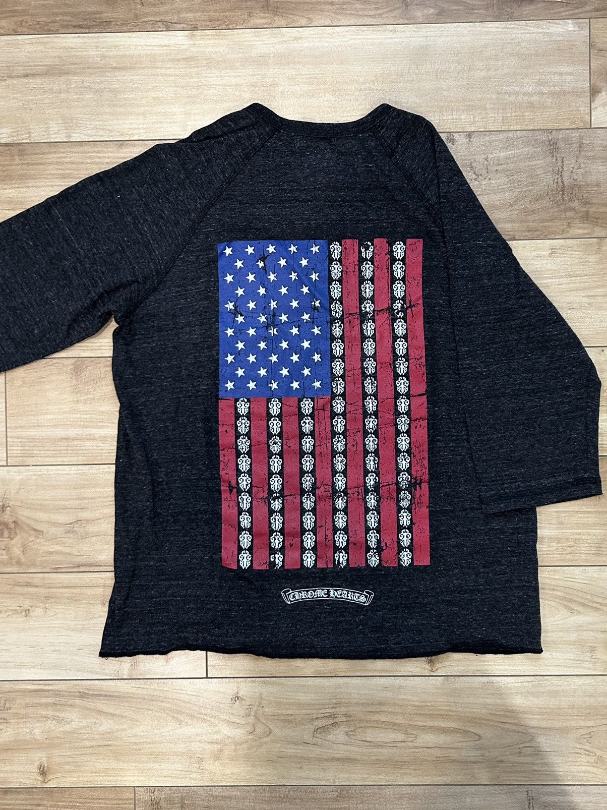 CHROME HEARTSクロムハーツAmerican Flag L/S
