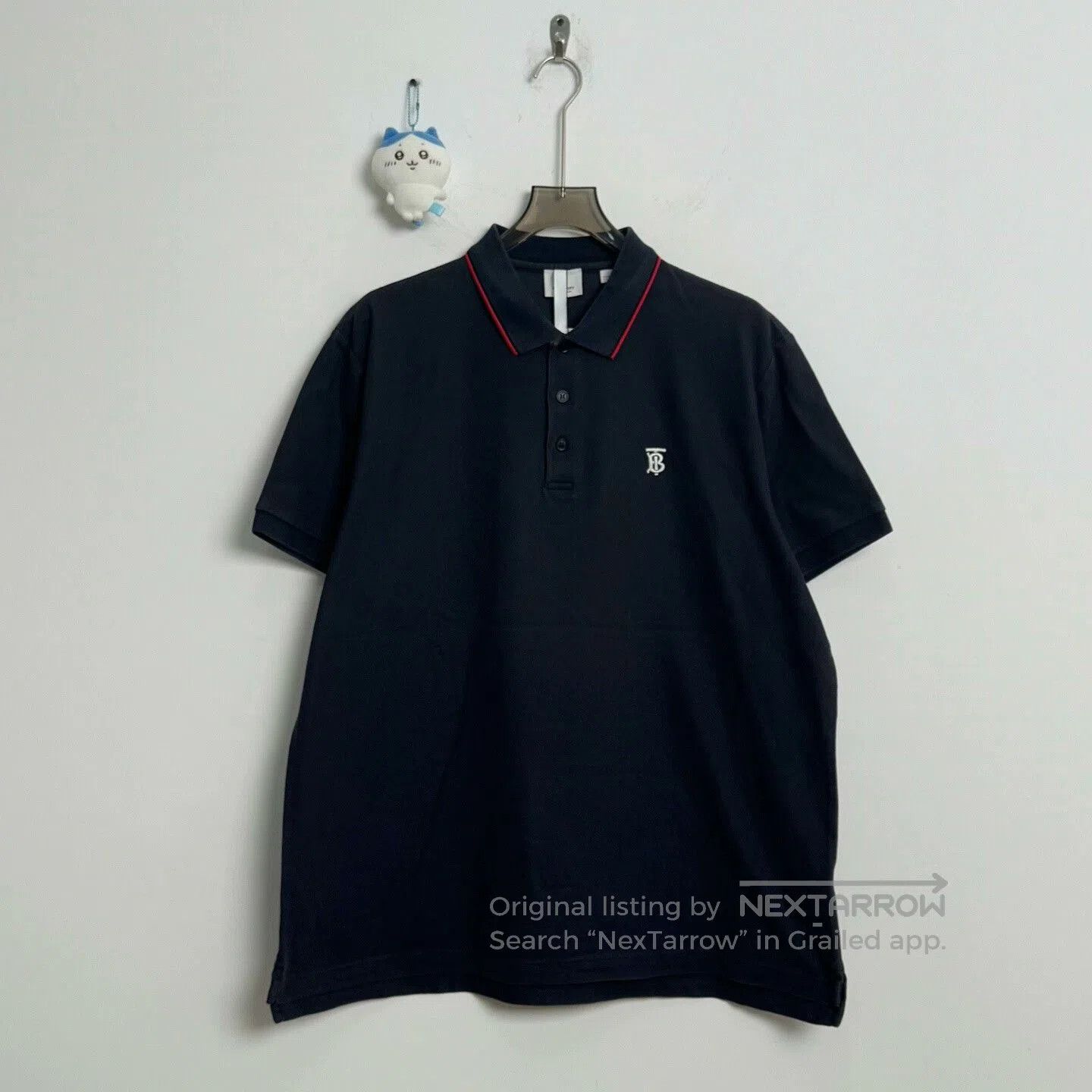 Burberry Burberry TB Embroidered Logo Polo Shirt. Size US XXL / EU 58 / 5 - 1 Thumbnail