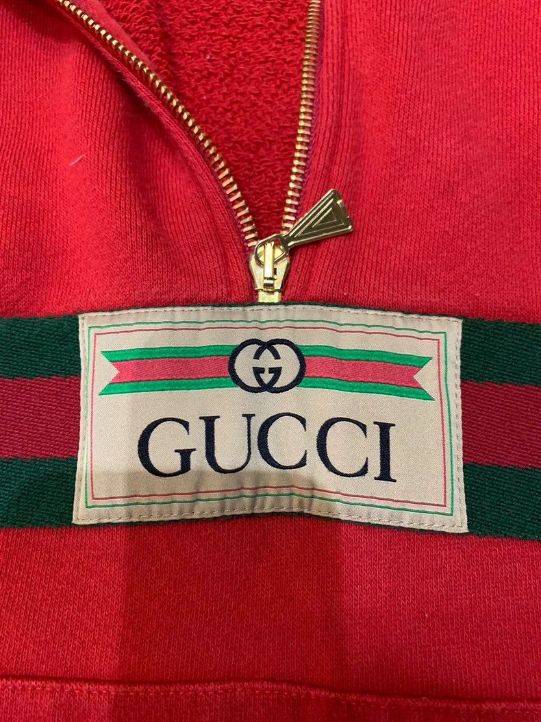Gucci Gucci Drawstring hat pullover sweatshirt 2503-Nextarrow Size US XS / EU 42 / 0 - 2 Thumbnail