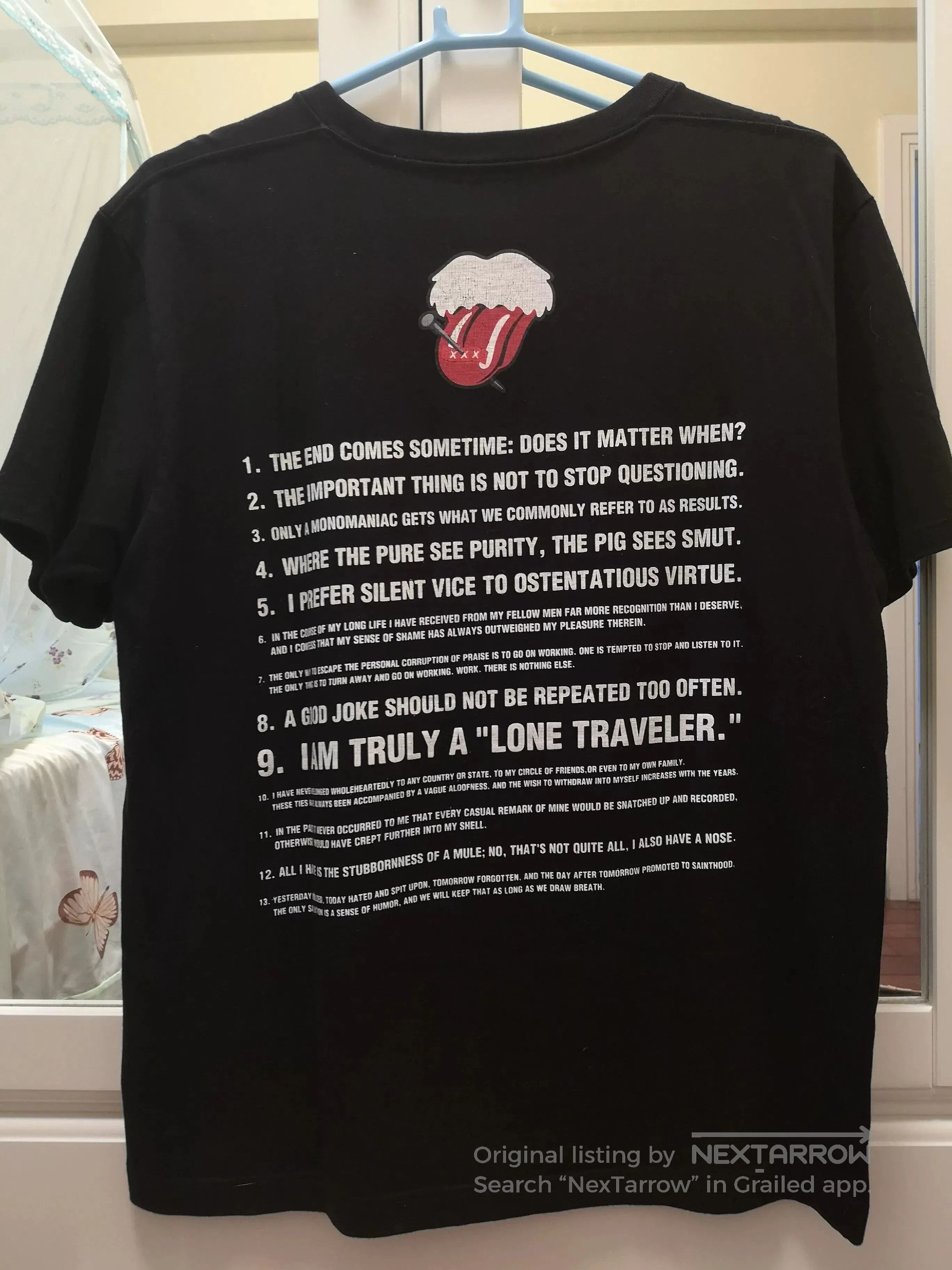 Number (N)ine black graphic t. Size US M / EU 48-50 / 2 - 2 Thumbnail