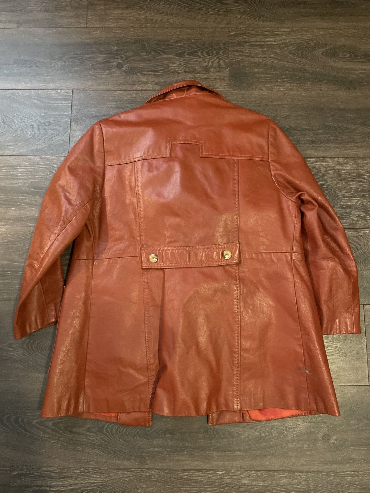 Designer × Vintage Vintage Woman’s Leather Jacket Size M / US 6-8 / IT 42-44 - 2 Thumbnail