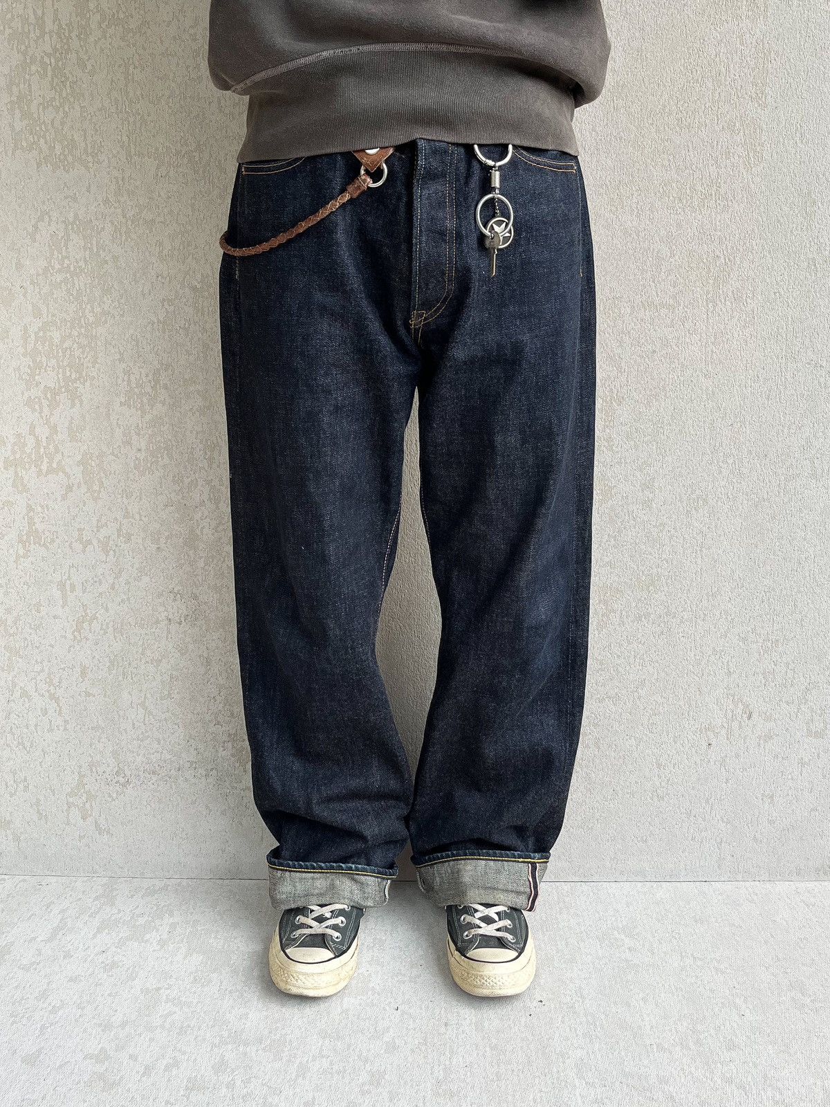 Momotaro Jeans Momotaro Japan Indigo Denim Oz Selvedge Jeans Size US 32 / EU 48 - 4 Thumbnail
