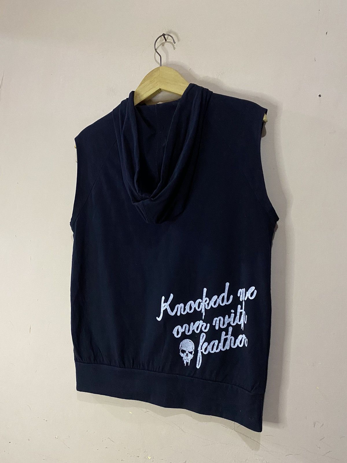 Seditionaries Y2K Might Have Skulls Studded Hoodie Sleeveless Size US M / EU 48-50 / 2 - 10 Thumbnail
