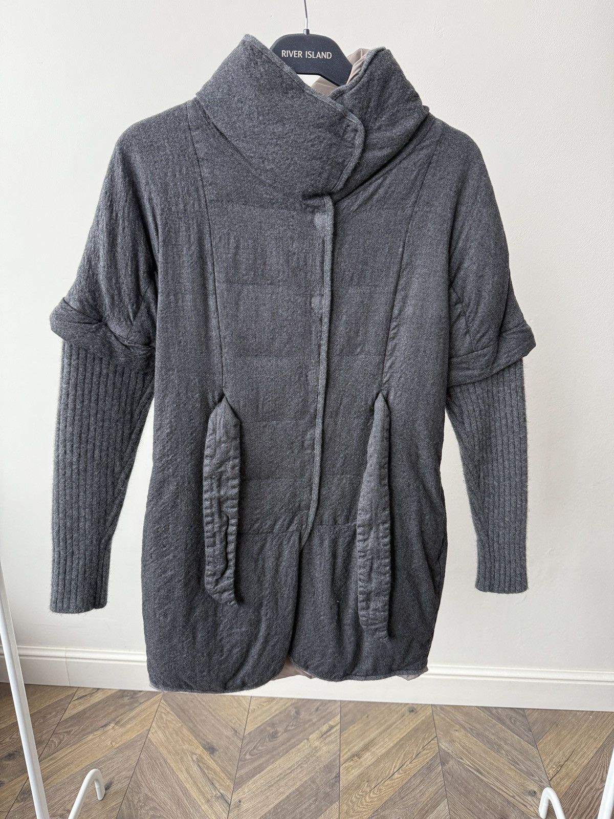 Brunello Cucinelli Vintage Brunello Cucinelli Womens Cashmere Virgin Wool Coat Size M / US 6-8 / IT 42-44 - 2 Thumbnail
