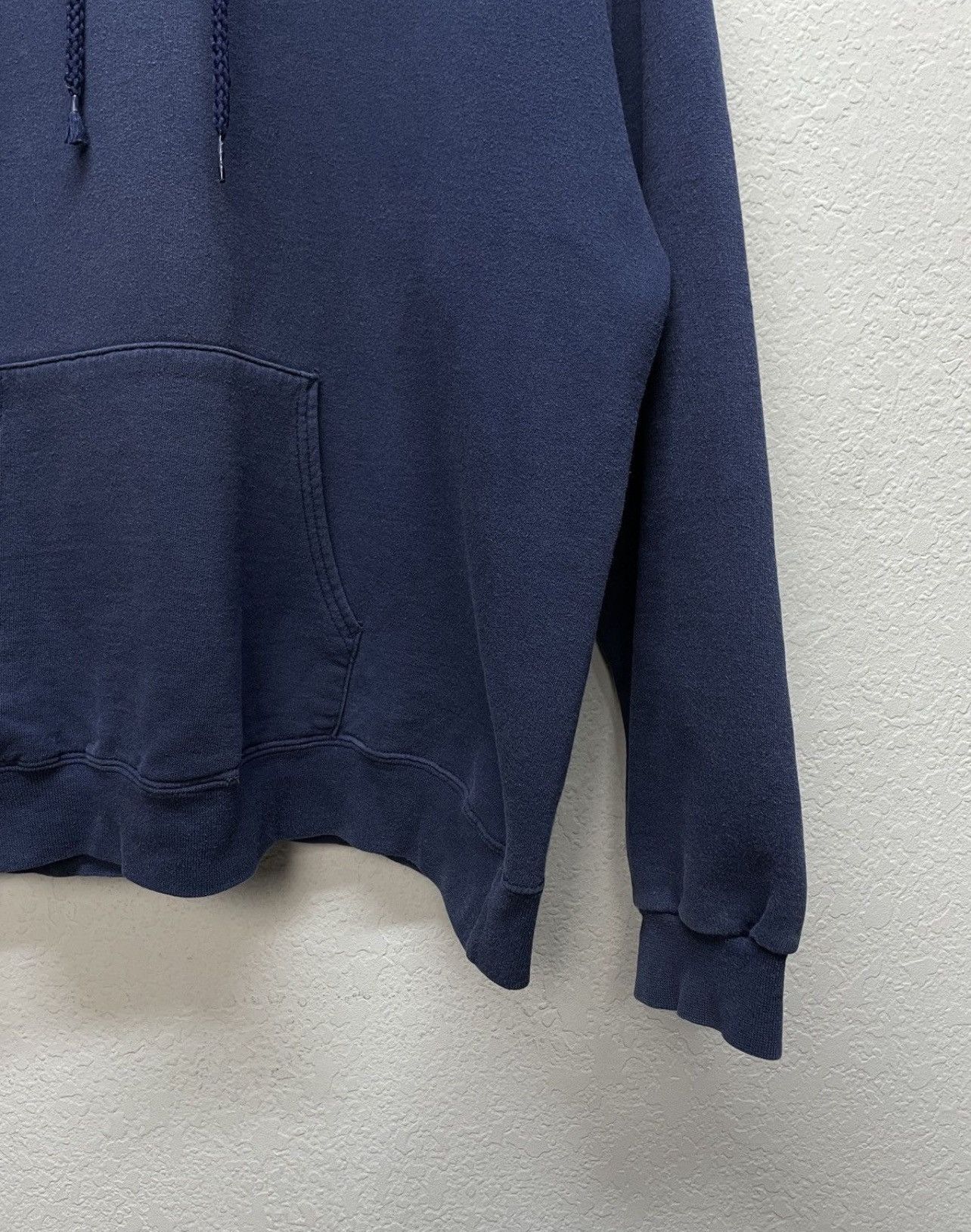 Thrasher Vintage Thrasher Navy Boxy Hoodie Skateboard Magazine Logo Size US M / EU 48-50 / 2 - 7 Thumbnail