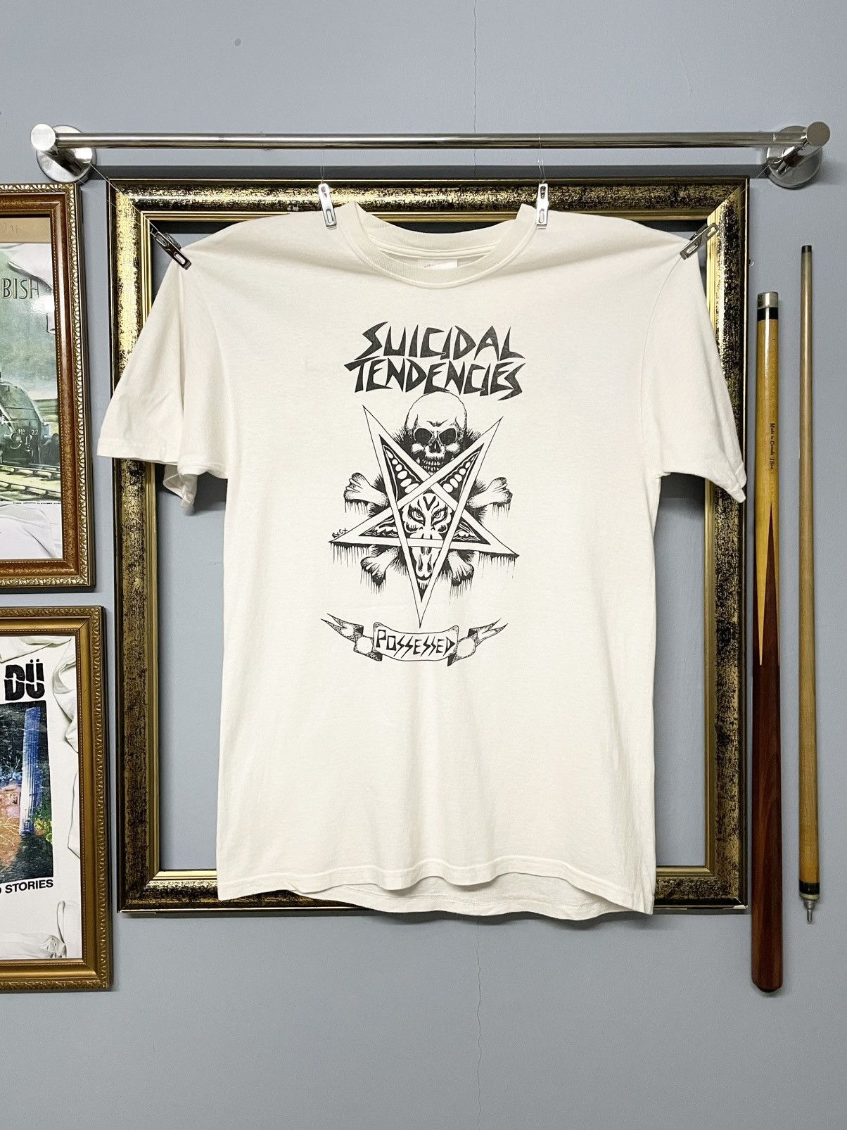 Vintage Vintage 90s Suicidal Tendencies ‘Possessed’ Og Skull Tshirt Size US M / EU 48-50 / 2 - 1 Thumbnail