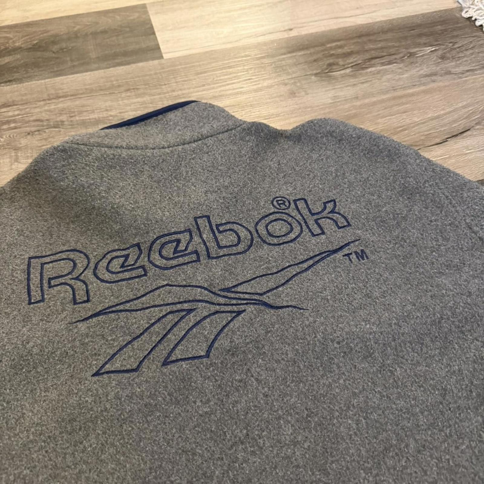 Reebok vintage reebok pull over fleece anorak sweatshirt 90s XL Size US XL / EU 56 / 4 - 5 Thumbnail
