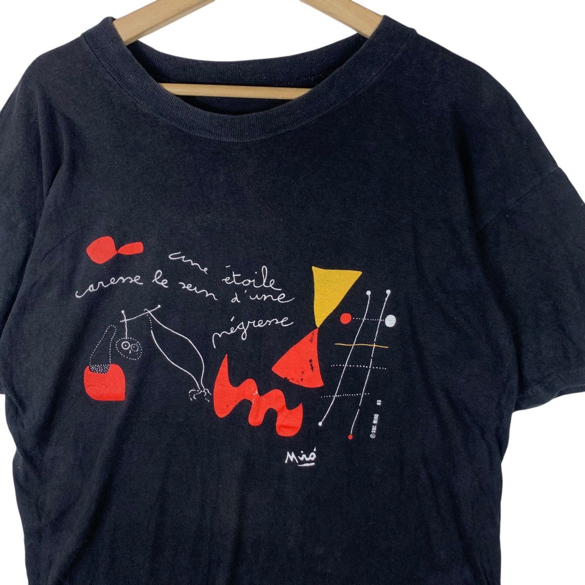 Vintage Vintage 1993 JOAN MIRO Black & Red Series Barcelona Size US M / EU 48-50 / 2 - 3 Thumbnail