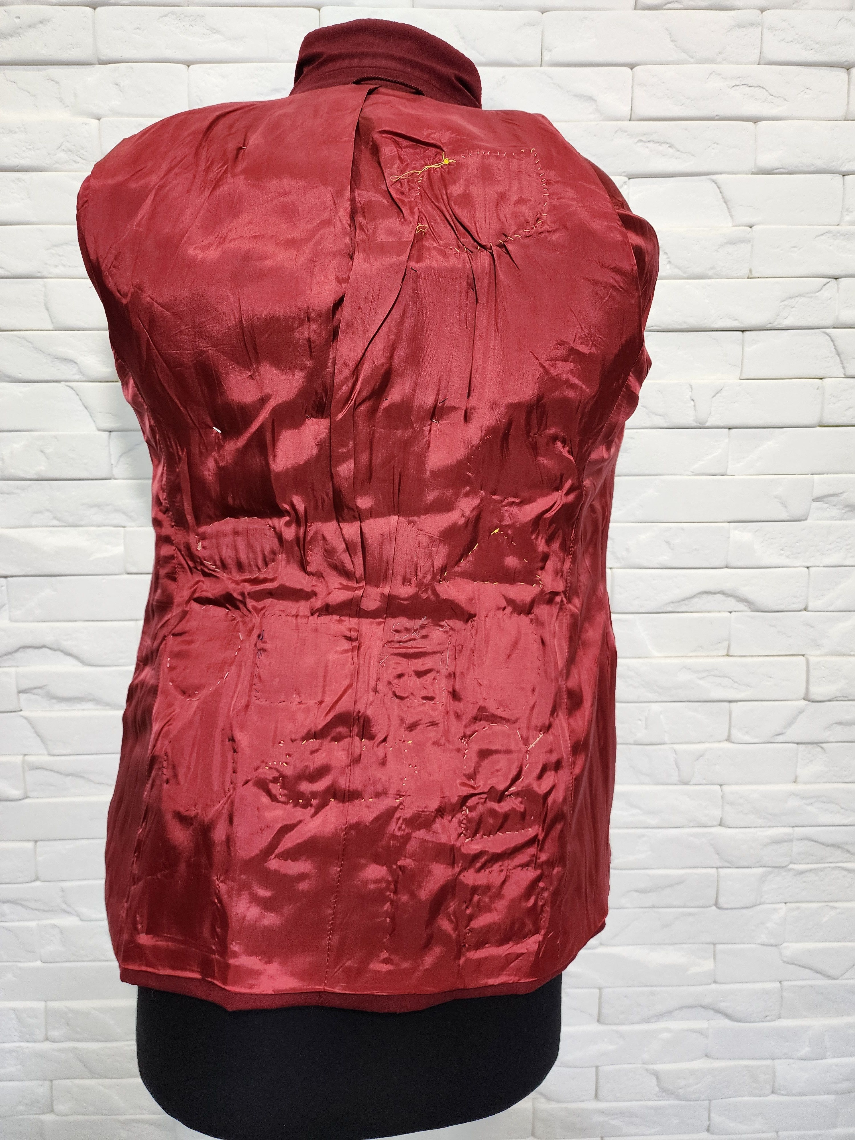 Other Red Jacket With Patches - Women's Coat Size M / US 6-8 / IT 42-44 - 9 Thumbnail