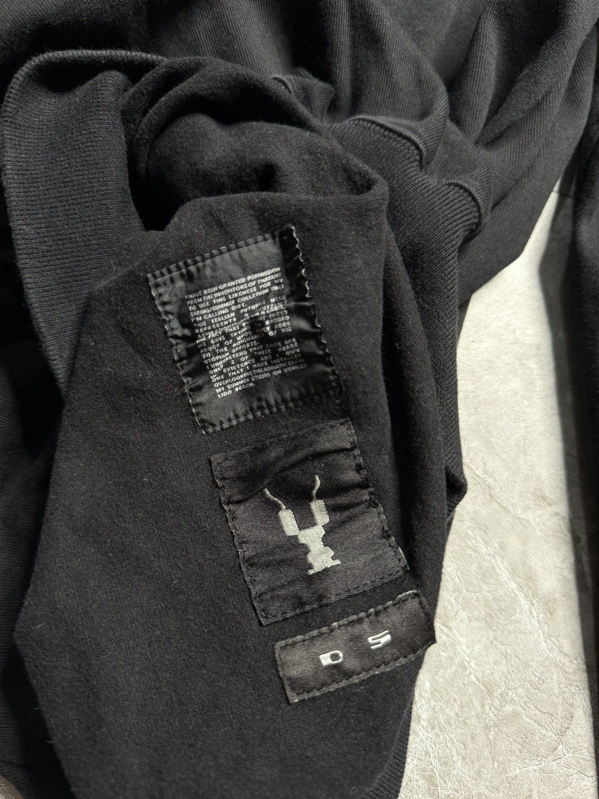 Rick Owens Drkshdw Rick Owens Patch Crew Sweater Size US M / EU 48-50 / 2 - 8 Thumbnail