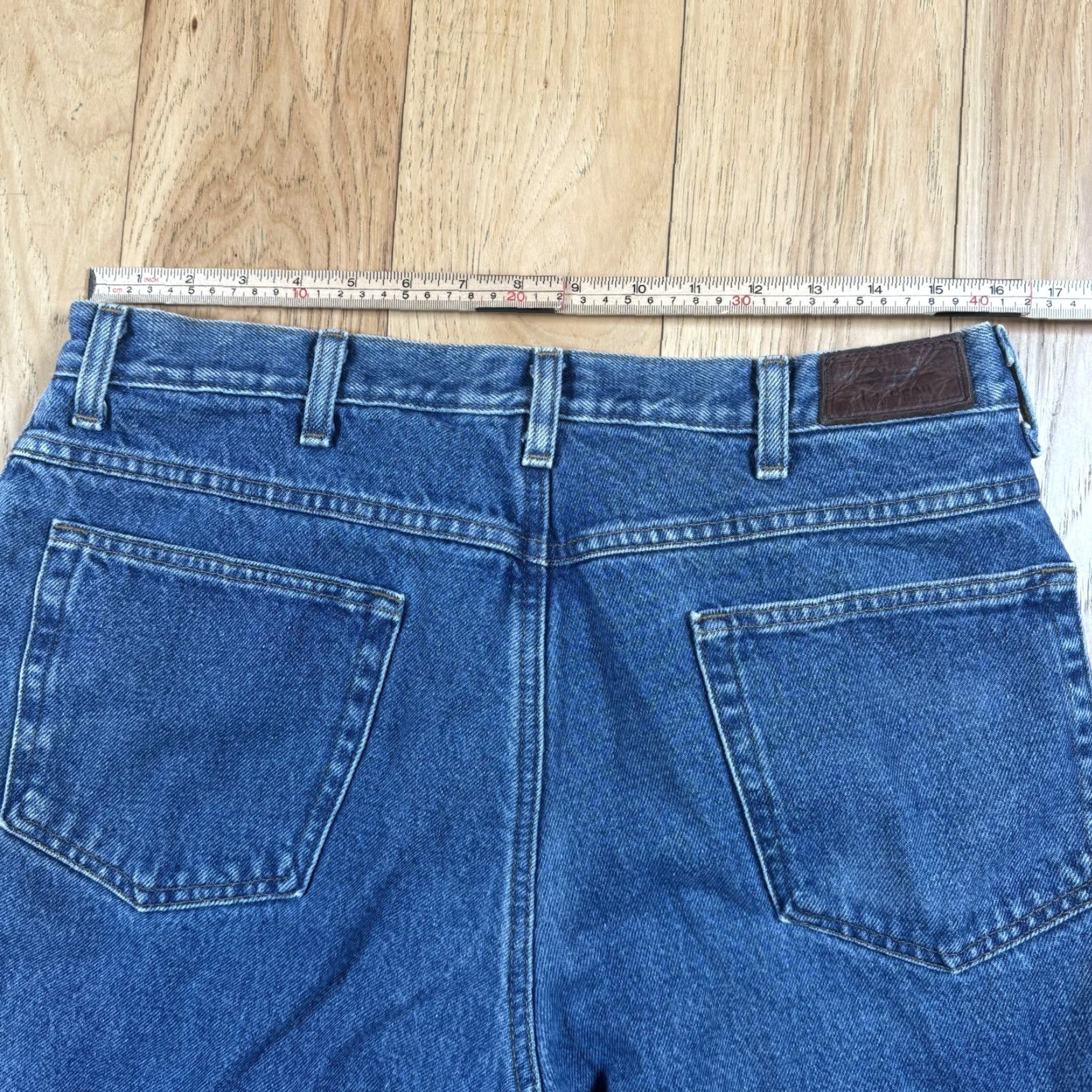Vintage VINTAGE L.L.Bean Jeans Flannel Lined Insulated Blue Relaxed Straight 32x32 Mens Pants Size US 32 / EU 48 - 7 Thumbnail