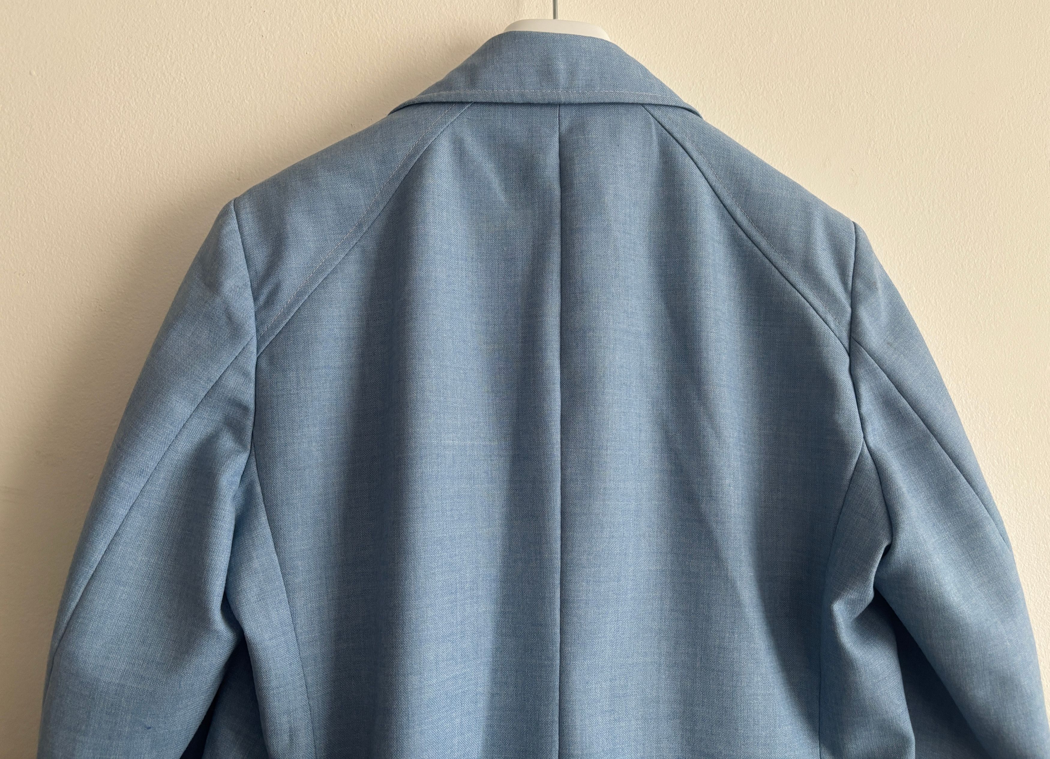 Vintage Mac-Mor Sky Blue Leisure Shirt Jacket/ Overshirt-40/ Medium Size US M / EU 48-50 / 2 - 8 Thumbnail