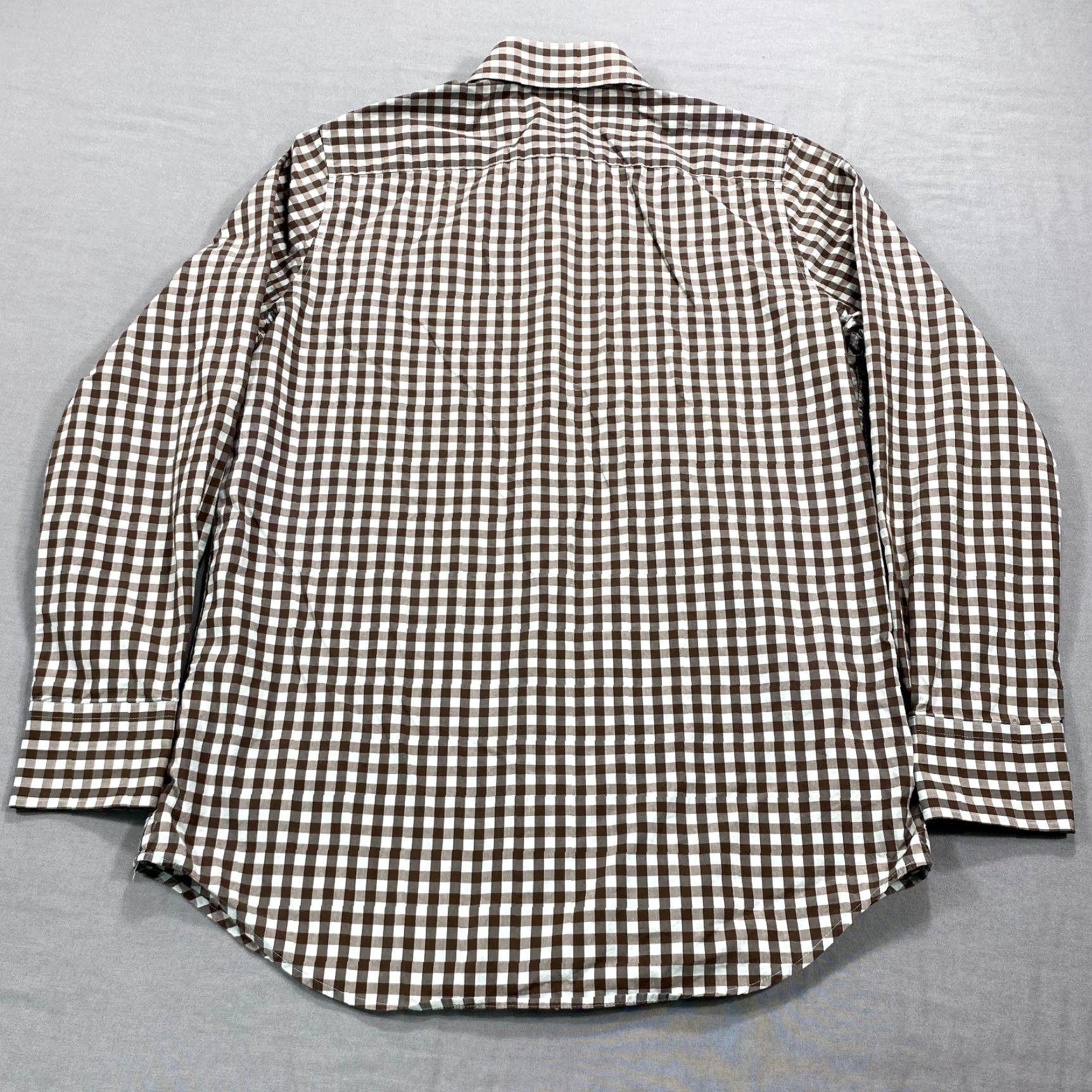 Vintage Twillory Shirt Mens Small 15.5 32-33 Green Check Tailored Fit Button Up Casual Size US S / EU 44-46 / 1 - 2 Thumbnail