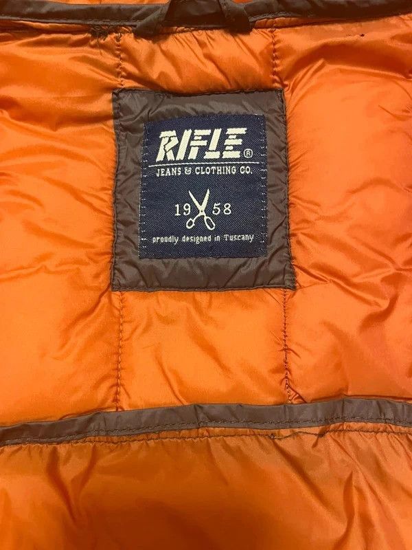 RIFLE Military green RIFLE quilted jacket with orange interior Size US S / EU 44-46 / 1 - 4 Thumbnail