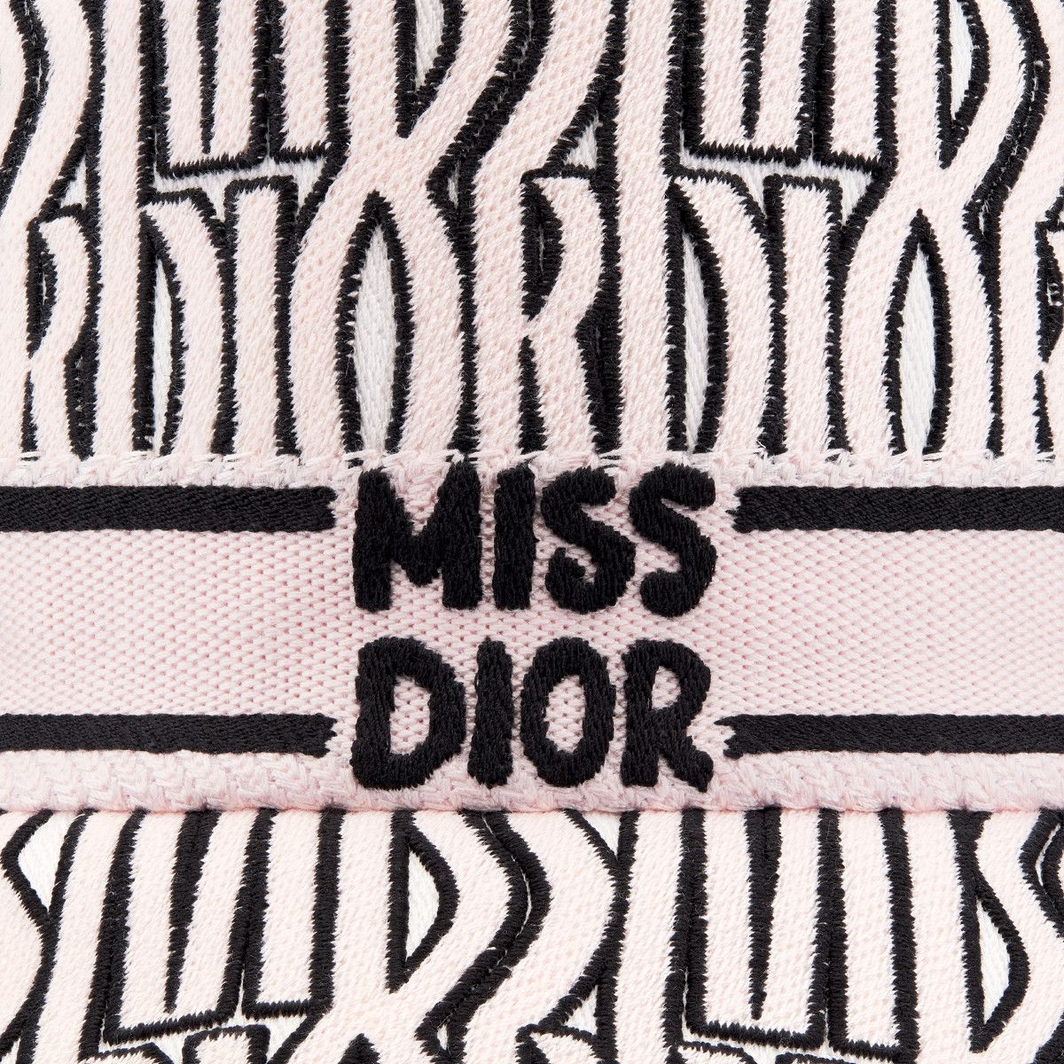 Dior o1bcso1str0226 Size:OS/Small Brim Bucket Hat in White/Pink Size ONE SIZE - 5 Thumbnail