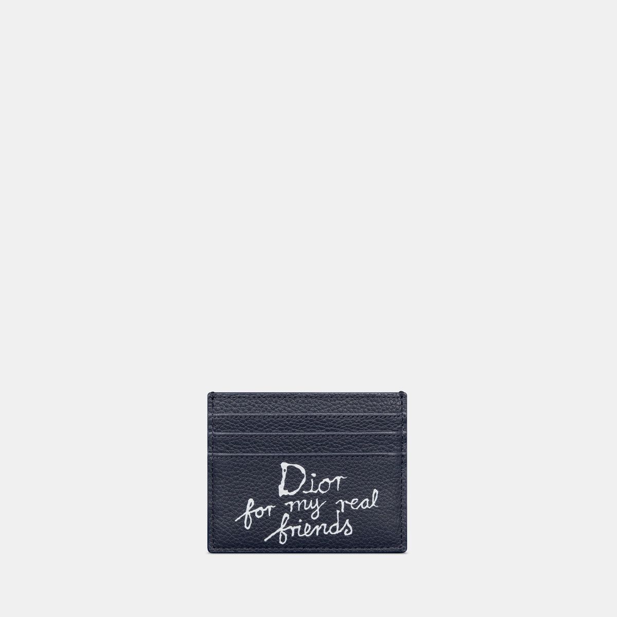 Dior o1bcso1str0126 Size:OS/ Hylton Nel Card Holder in Navy Blue Size ONE SIZE - 1 Thumbnail