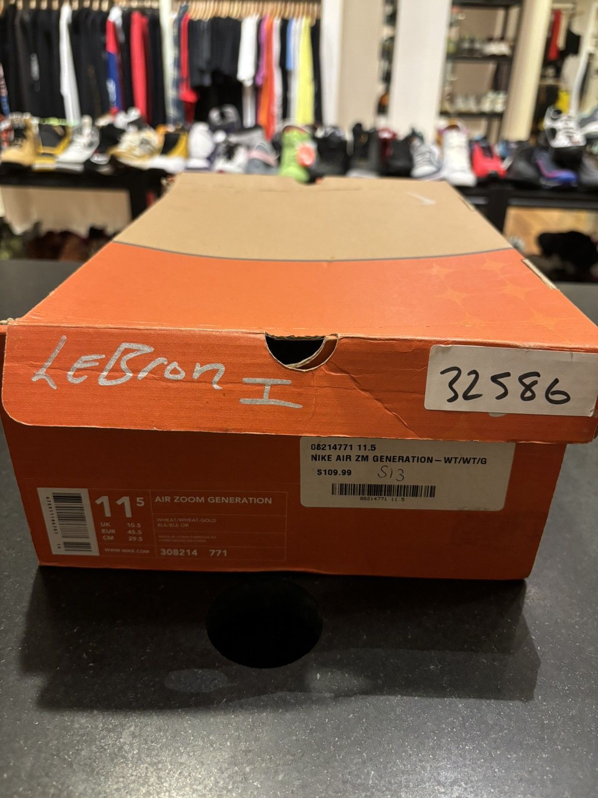 Nike Lebron 1 “Wheat” Size US 11.5 / EU 44-45 - 7 Thumbnail