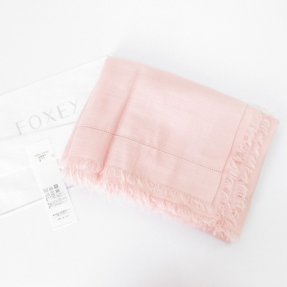 Other Other FOXEY Cashmere Silk Stole Others Shawl 39586 DUTY FREE for USA Size ONE SIZE - 1 Thumbnail