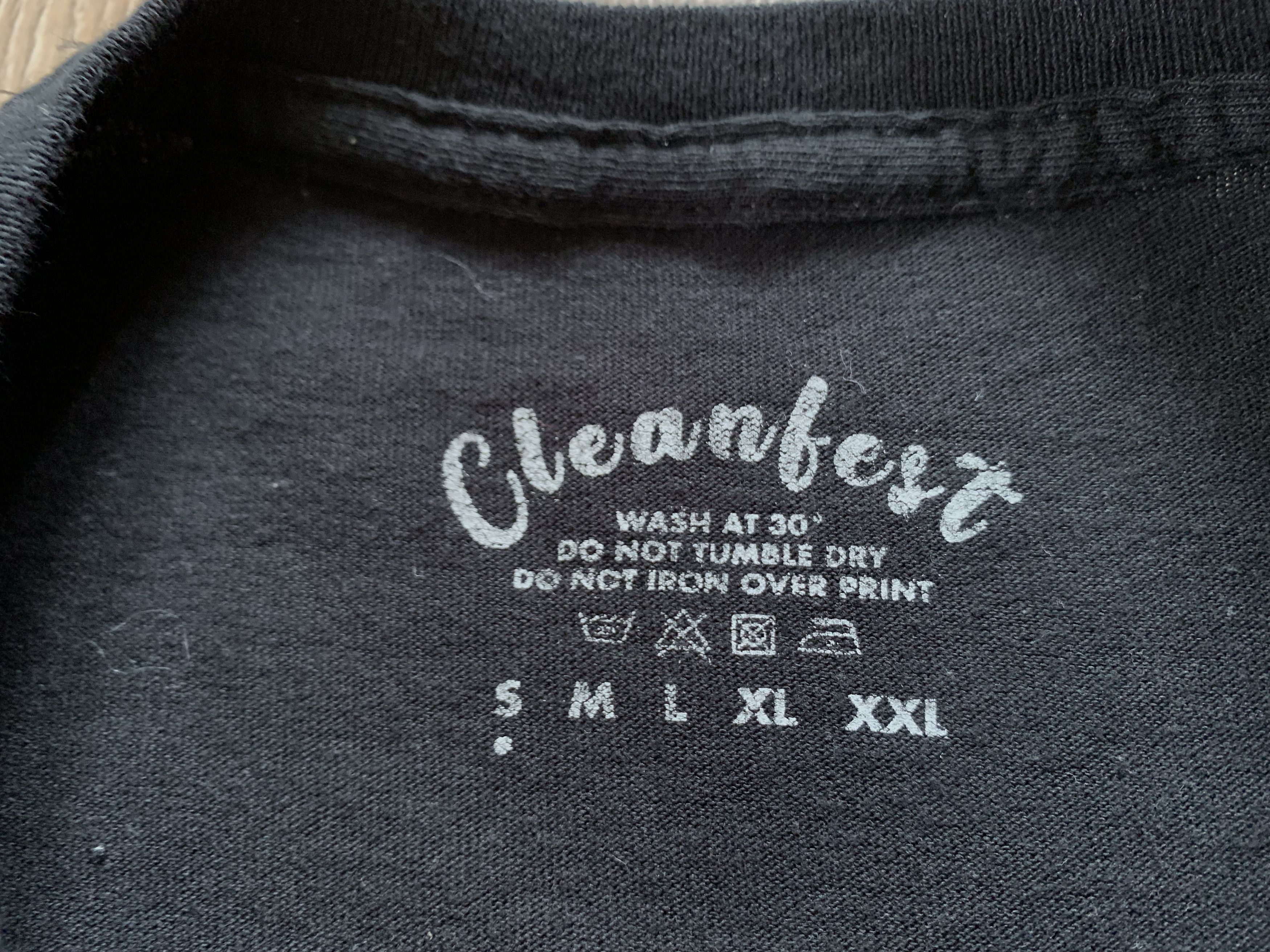 Other Cleanfest Black Printed T Shirt Size US S / EU 44-46 / 1 - 7 Thumbnail