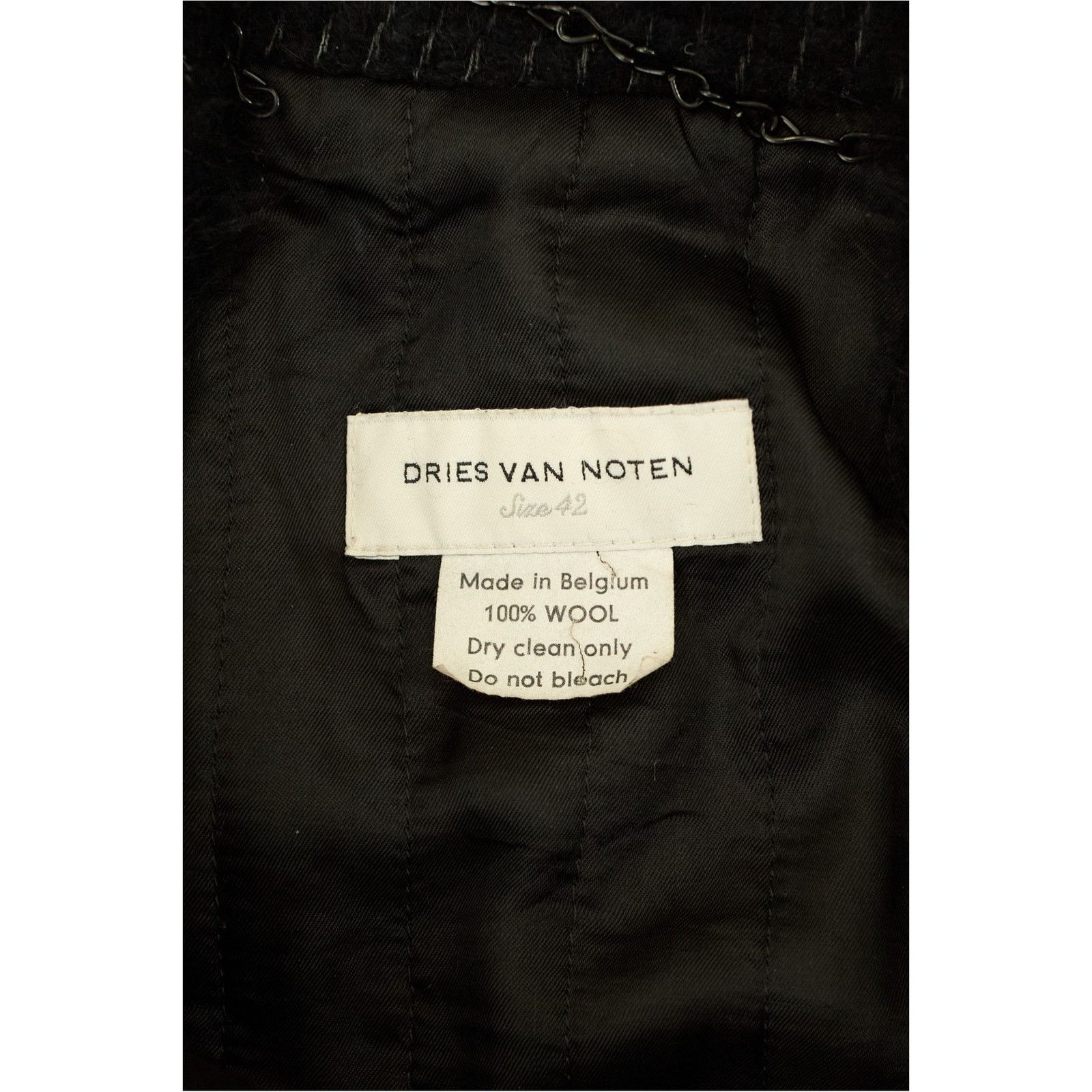Dries Van Noten Wool Collar Jacket Size M / US 6-8 / IT 42-44 - 4 Thumbnail