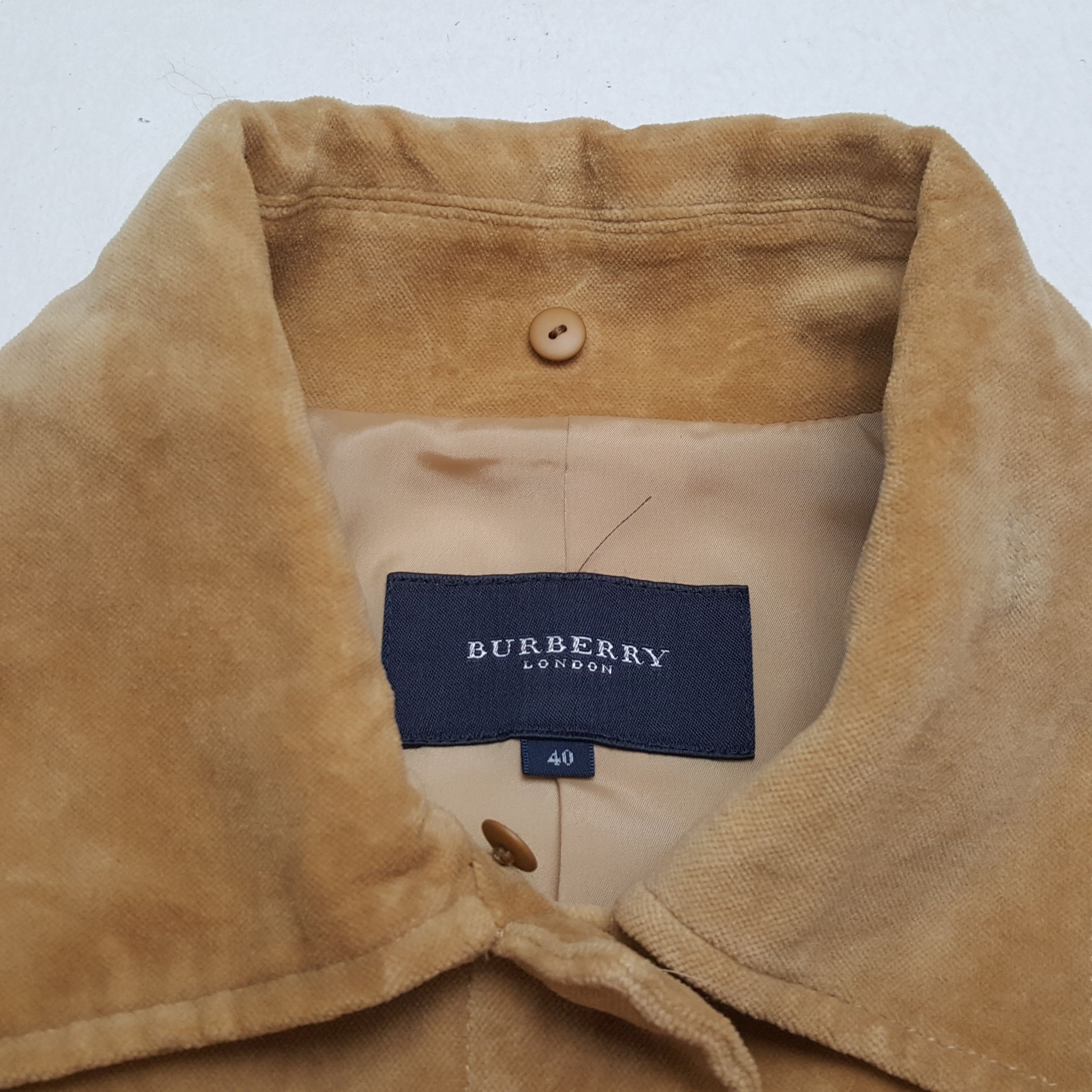 Burberry × Vintage BURBERRY LONDON Fashion Style Custom Art Jacket Size S / US 4 / IT 40 - 11 Thumbnail