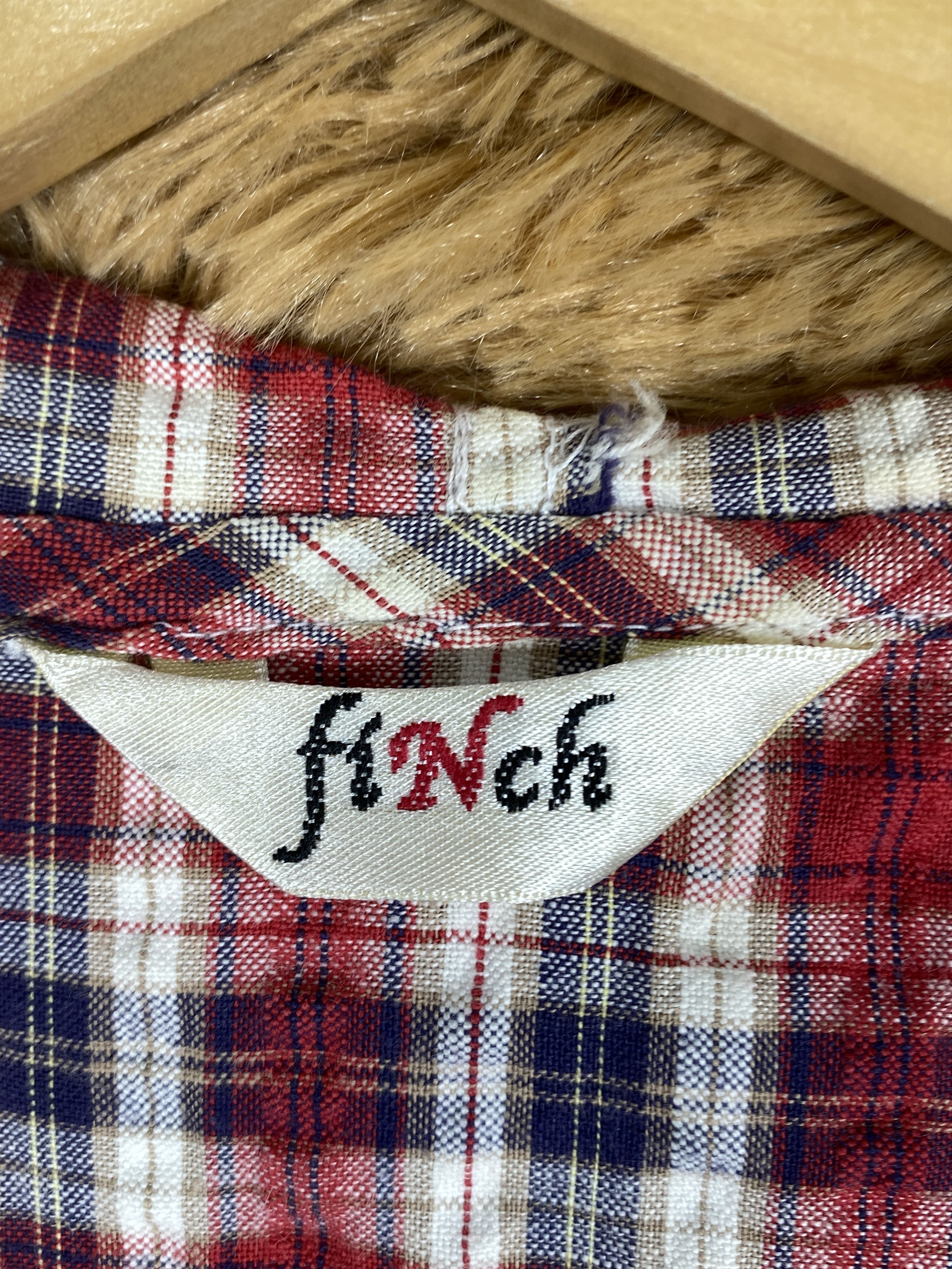Japanese Brand × Vintage Vintage Finch Japanese Brand Hoodie Flannel Jacket Size US S / EU 44-46 / 1 - 8 Thumbnail