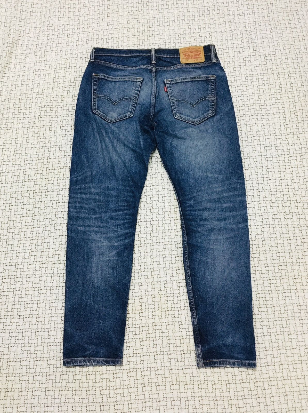Levi's A06 Levis Lot 512 Distressed Denim Size US 33 - 2 Thumbnail