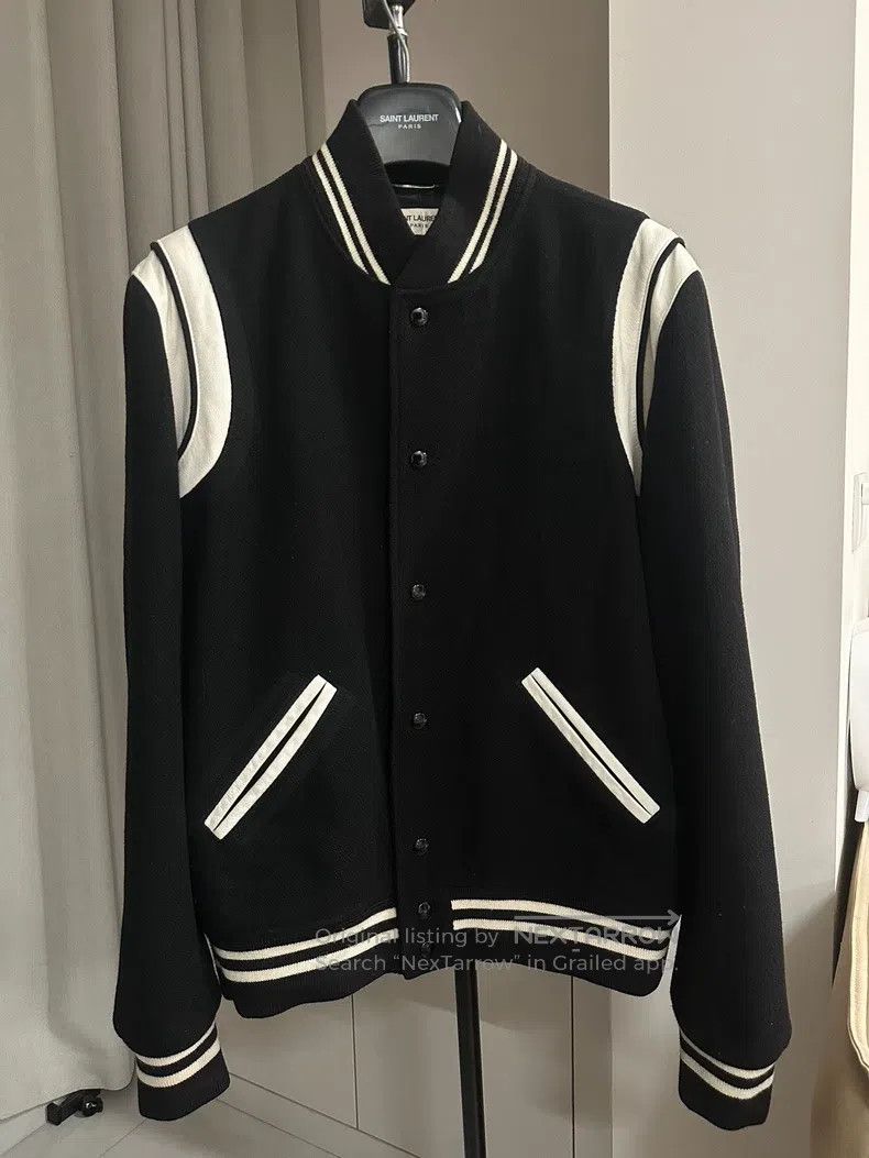 Saint Laurent Paris Saint Laurent Paris Autumn-Winter Black and White Classic Size US L / EU 52-54 / 3 - 1 Thumbnail