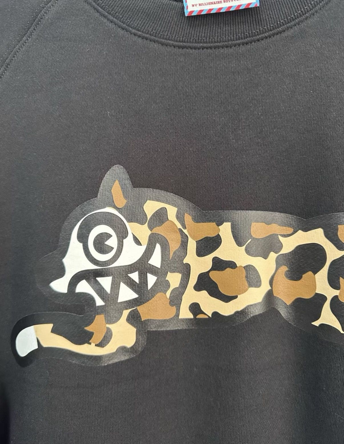 Billionaire Boys Club Billionaire Boys Club Leopard Print Flying Dog Sweatshirt Size US S / EU 44-46 / 1 - 2 Thumbnail