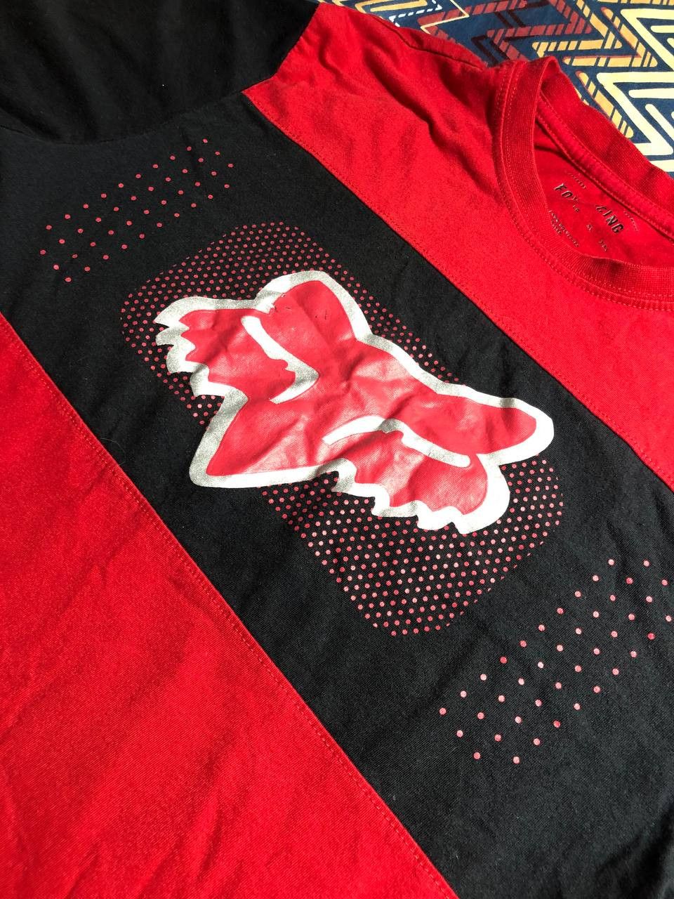 Fox Racing × JNCO × Vintage Crazy Vintage Y2K Fox Racing T Shirt Grunge Cyber JNCO Size US M / EU 48-50 / 2 - 7 Thumbnail