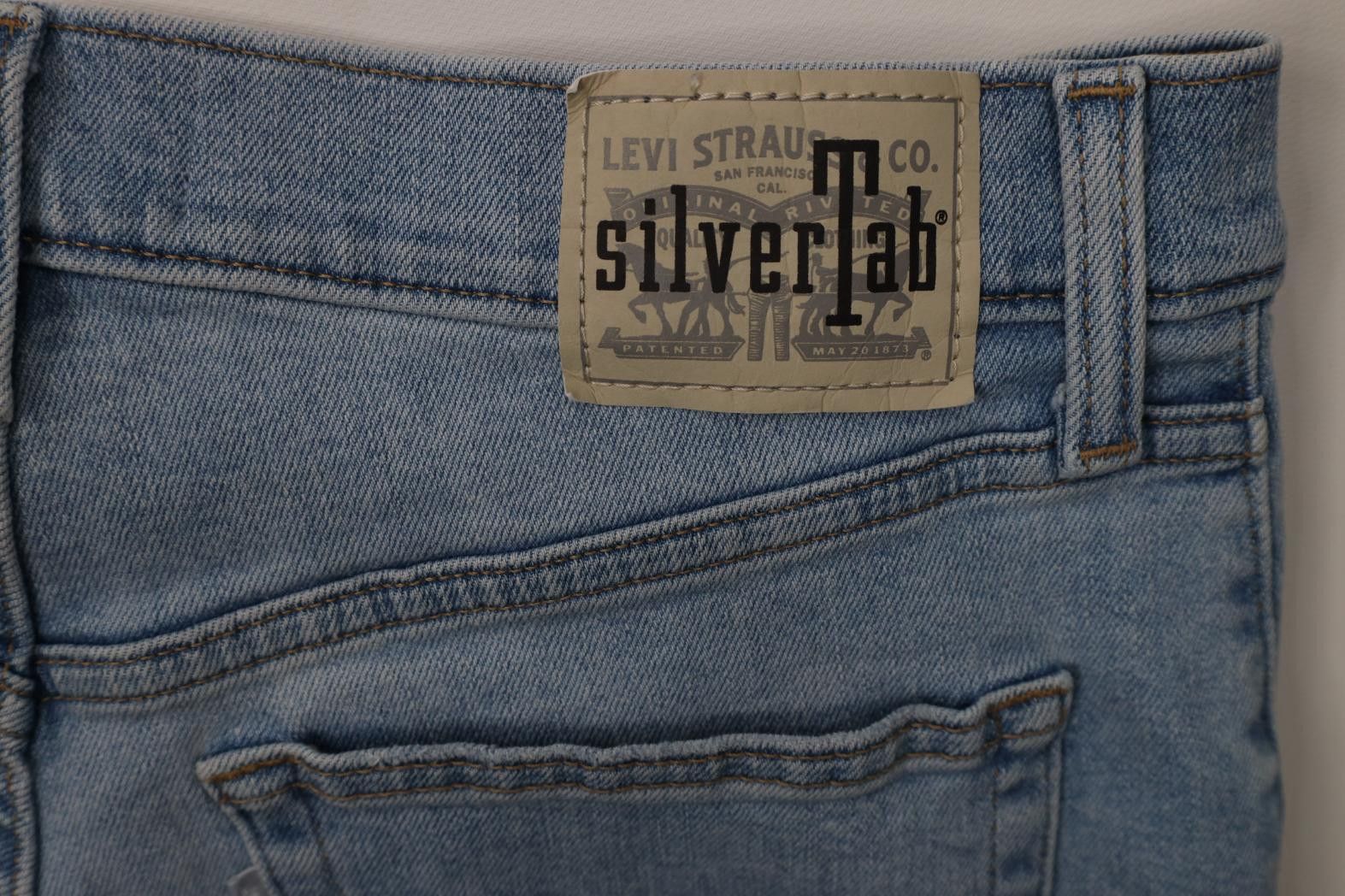 Levi's Vintage Y2K Levis SilverTab Loose Stretch Mom Jeans Blue Size 32" / US 10 / IT 46 - 13 Thumbnail