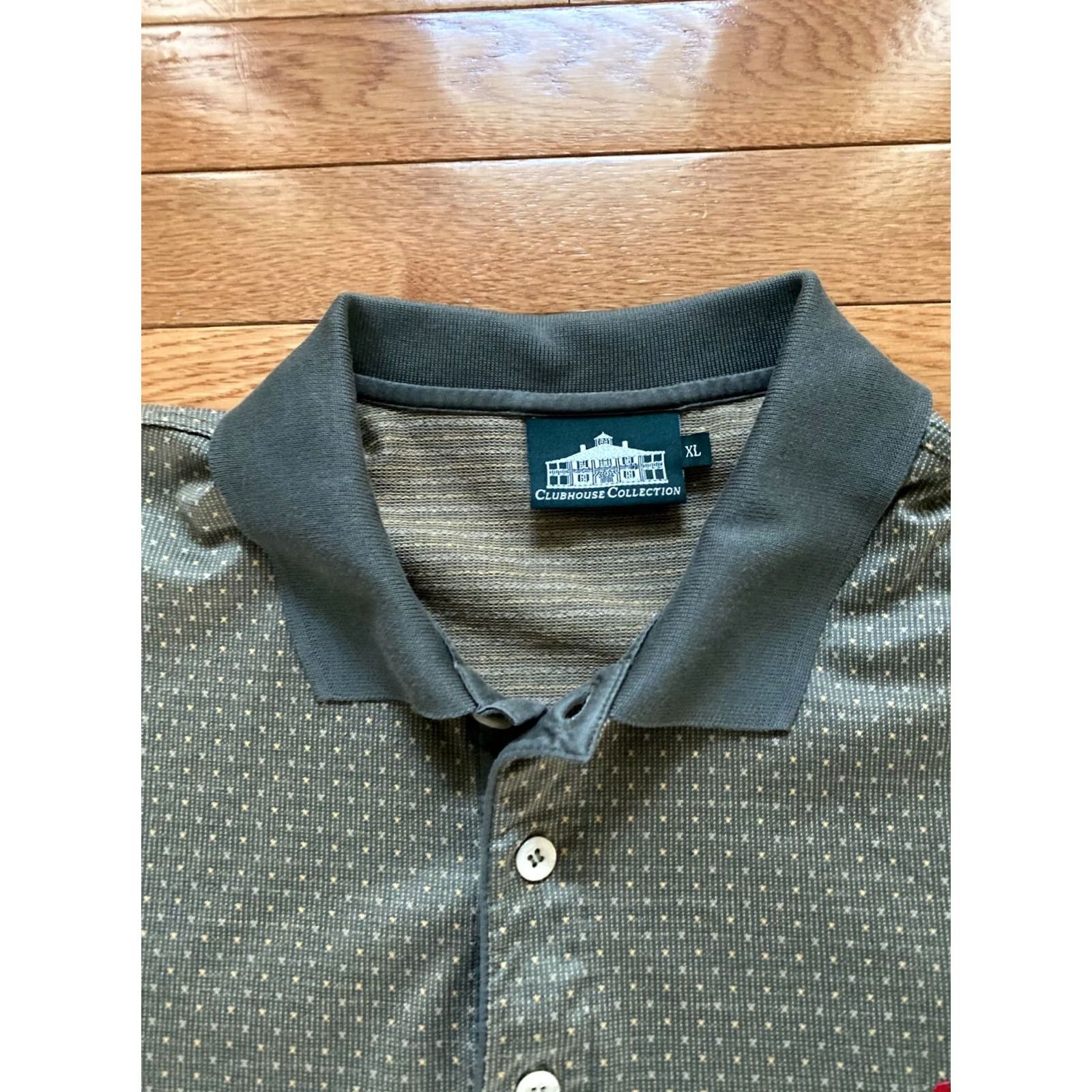 Vintage Masters Clubhouse Collection Men’s Golf Polo Shirt Short Sleeve Brown XL Size US XL / EU 56 / 4 - 3 Thumbnail