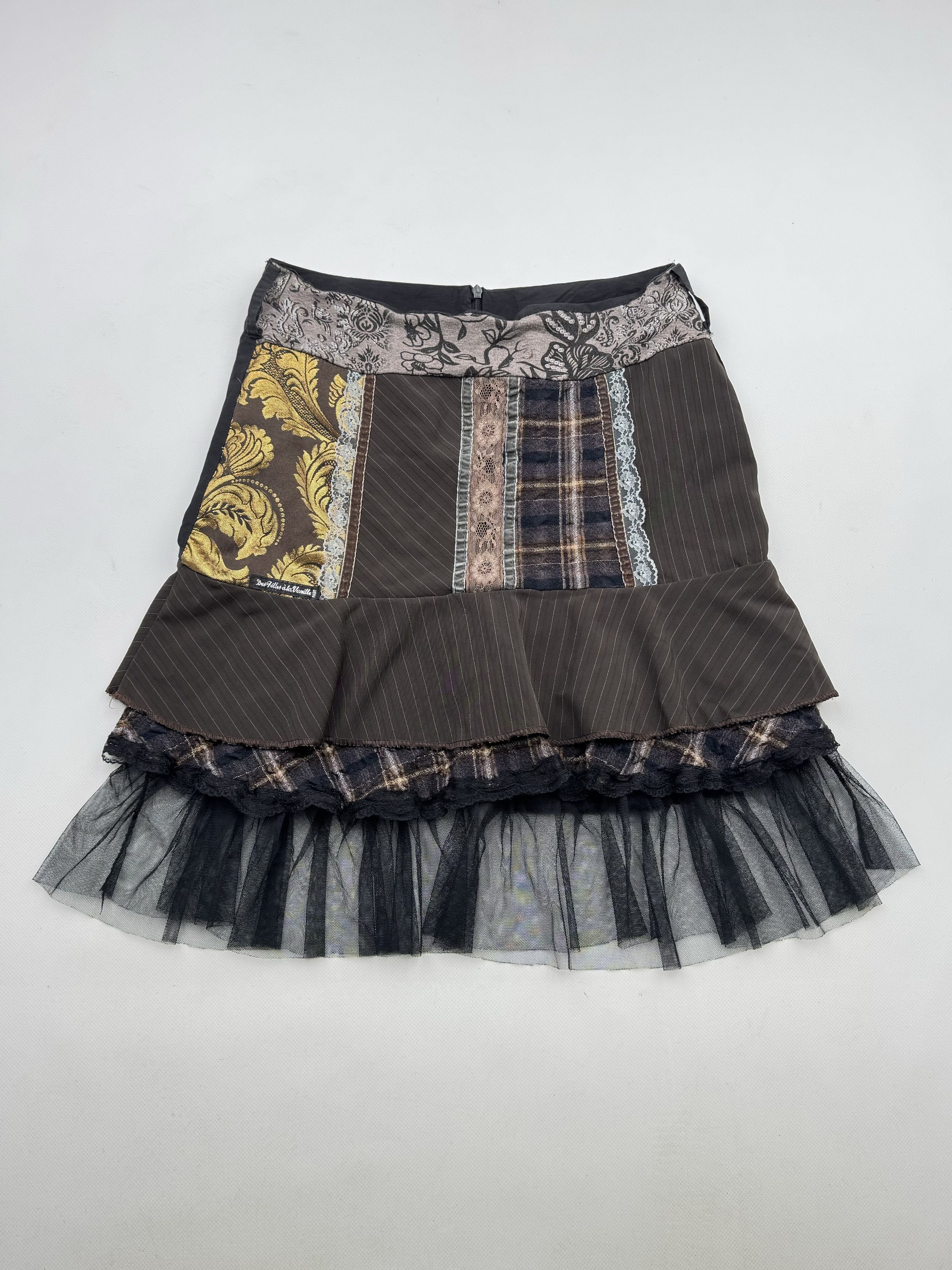 Vintage 90's Midi Skirt B71(V267) Size 27" / US 4 / IT 40 - 1 Thumbnail