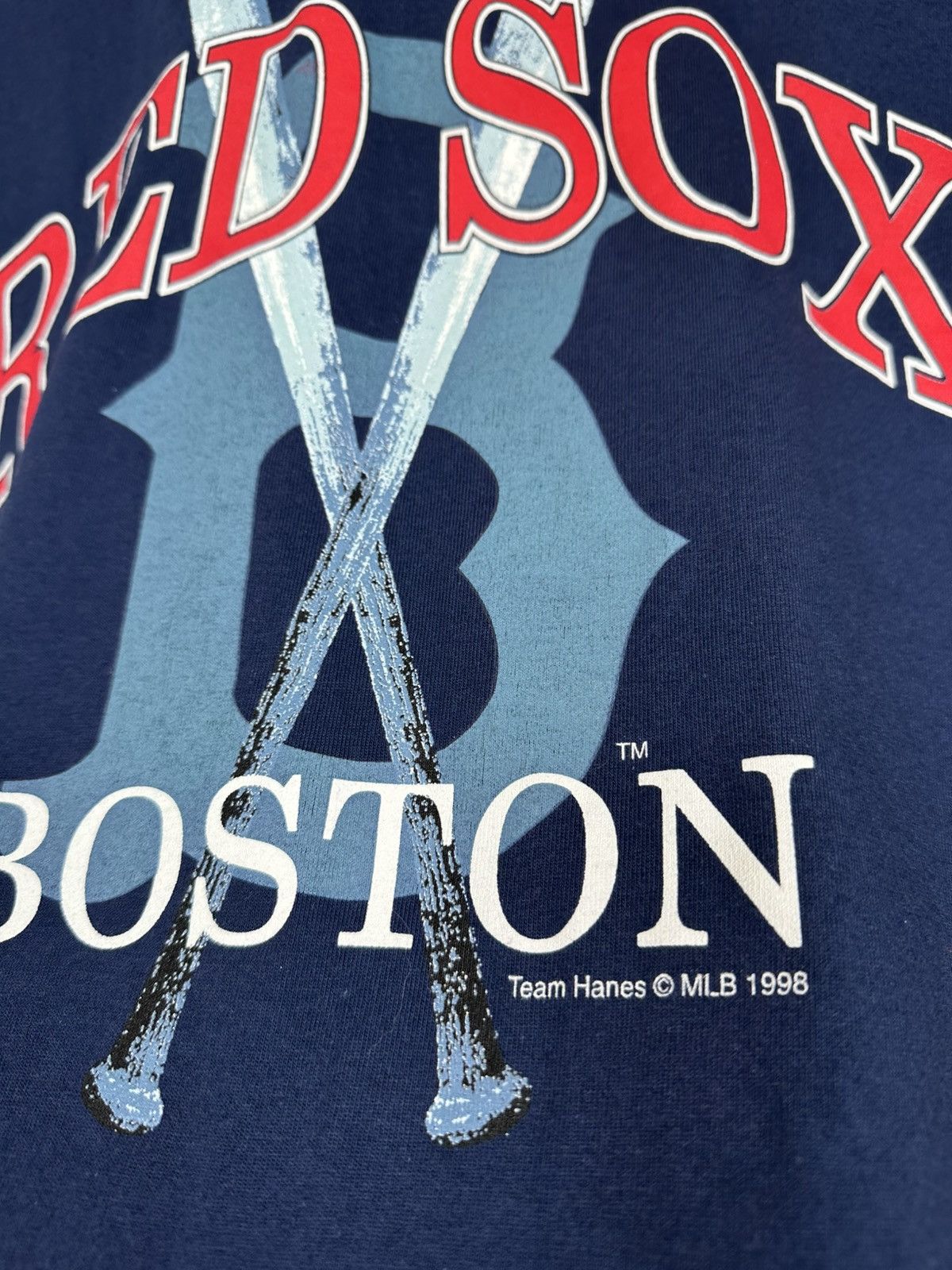 MLB Vintage 1998 Boston Red Sox T Shirt M Blue MLB Baseball Tee Size US M / EU 48-50 / 2 - 5 Thumbnail
