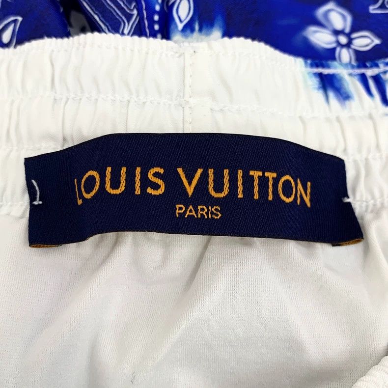 Louis Vuitton Louis Vuitton size s 22 blue logo presbyopic printed casual Size US 28 / EU 44 - 5 Thumbnail