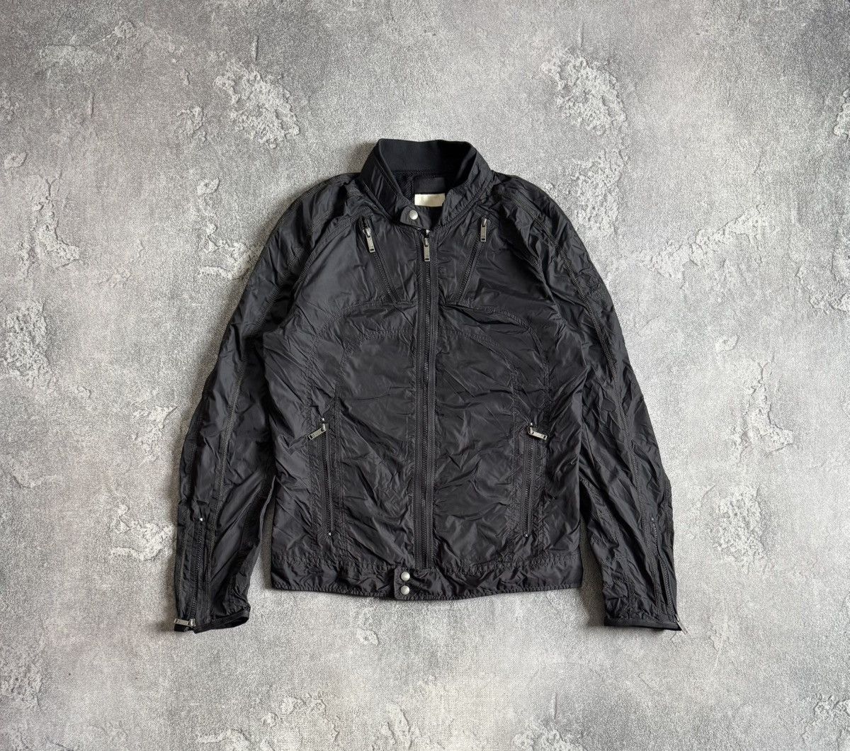 Diesel Diesel M zip nylon bomber jacket avantgarde y2k bondage 00s Size US M / EU 48-50 / 2 - 8 Thumbnail