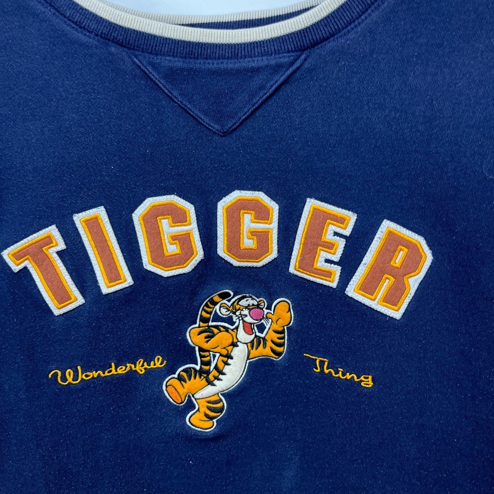 Disney × Vintage Vintage 90s Tigger Winnie The Pooh Disney Sweatshirt 2XL Size US XXL / EU 58 / 5 - 3 Thumbnail