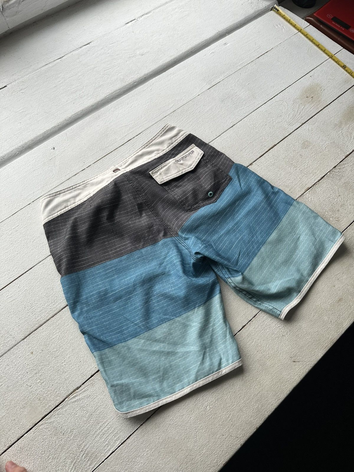 Quiksilver 🚨Vintage Quiksilver Shorts Big Logo Y2K Style 90s Surfing Size US 28 / EU 44 - 6 Thumbnail